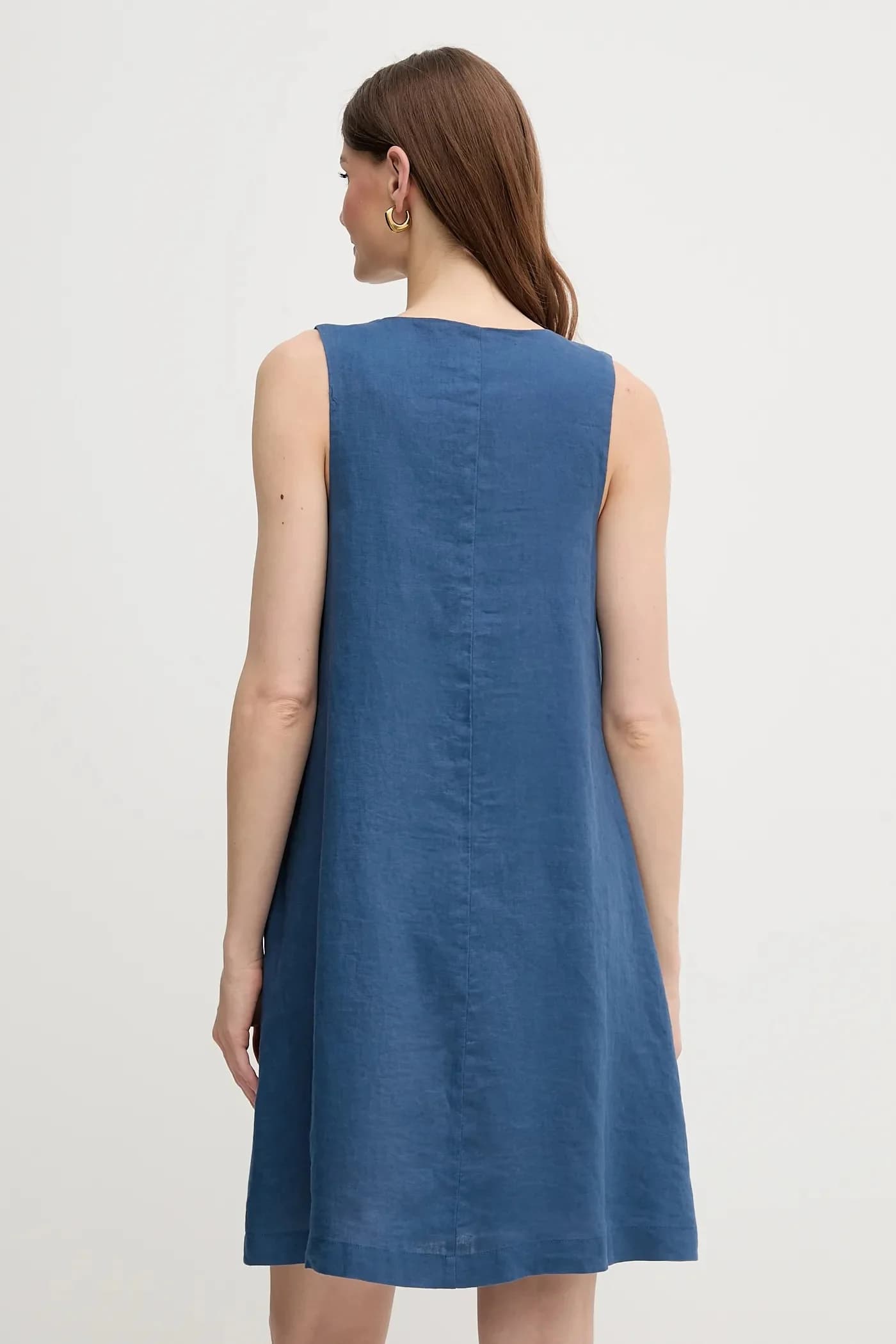 Льняное платье - фото 3