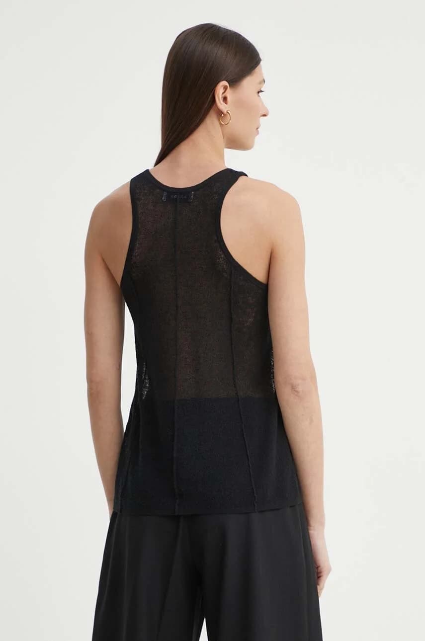 KISMET топ из смесового льна - фото 3