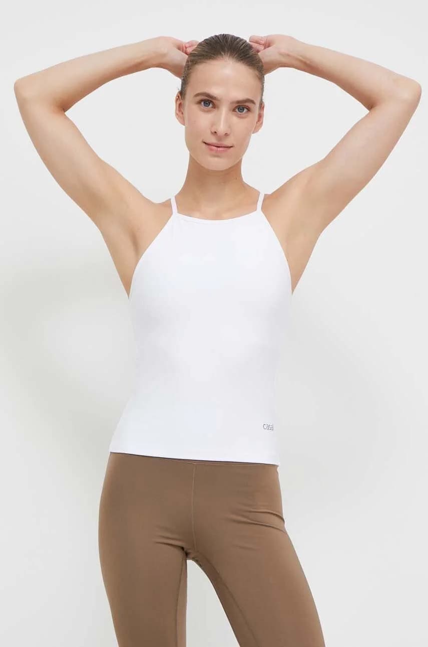 Тренировочный топ со встроенным бюстгальтером