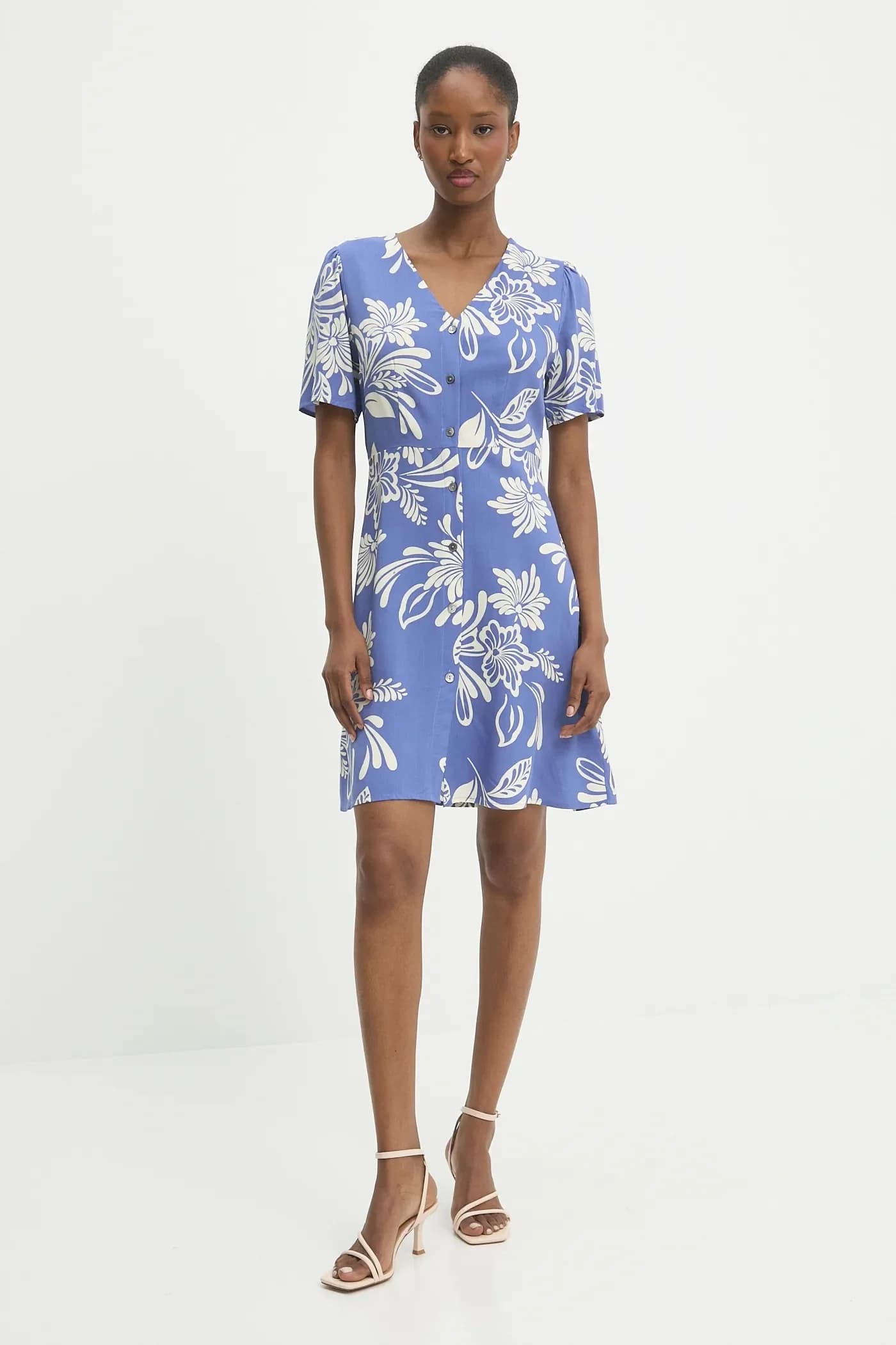 Льняное платье - фото 2