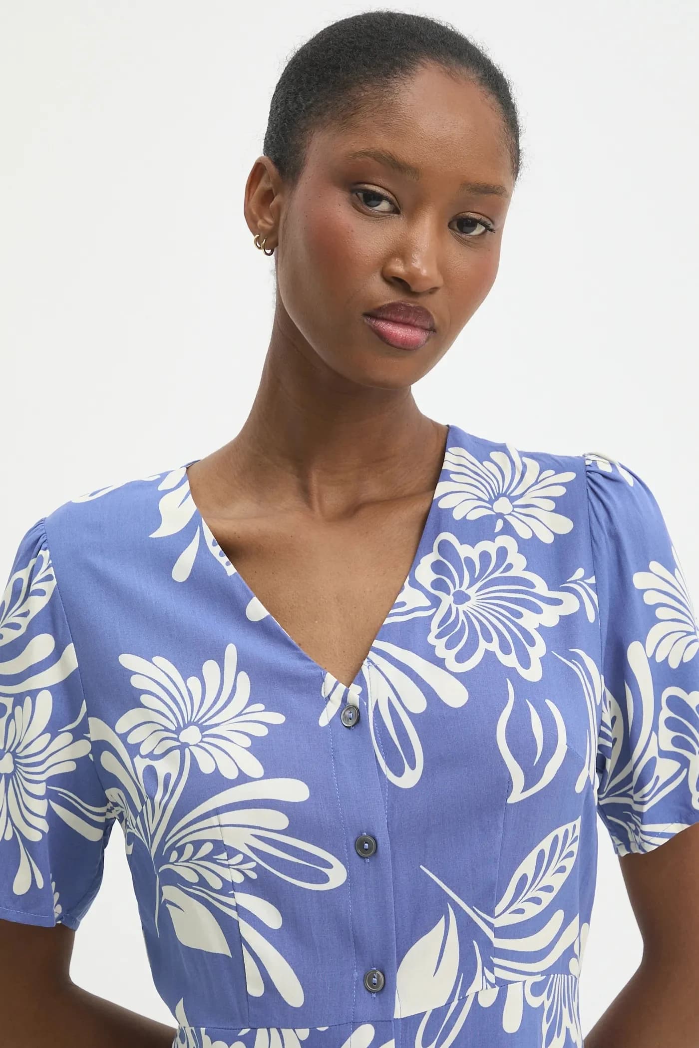 Льняное платье - фото 4