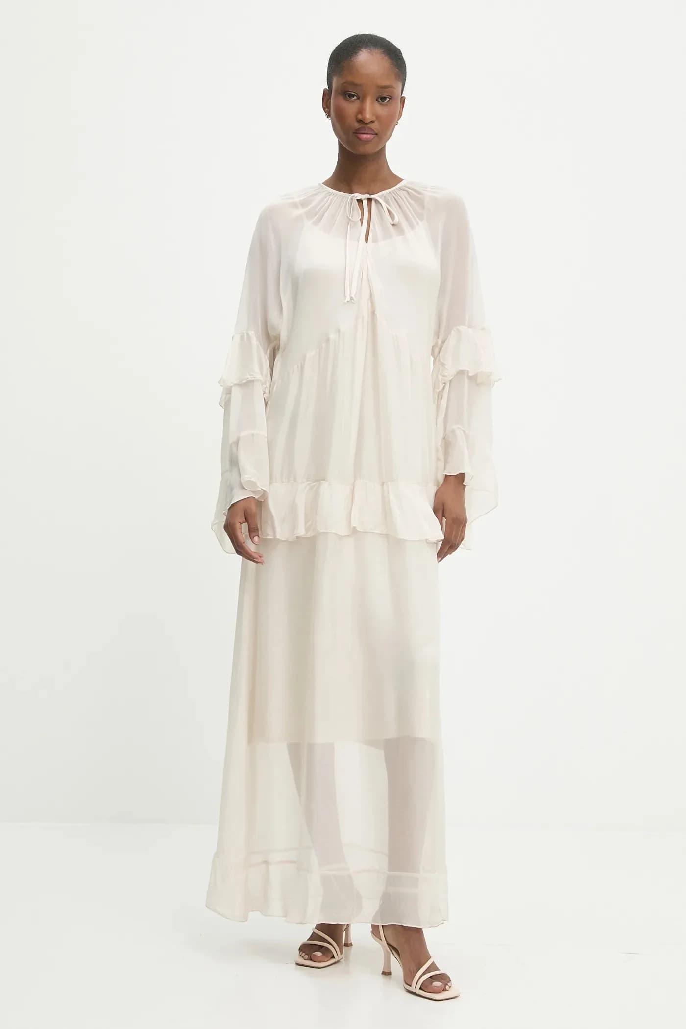 Шелковое платье