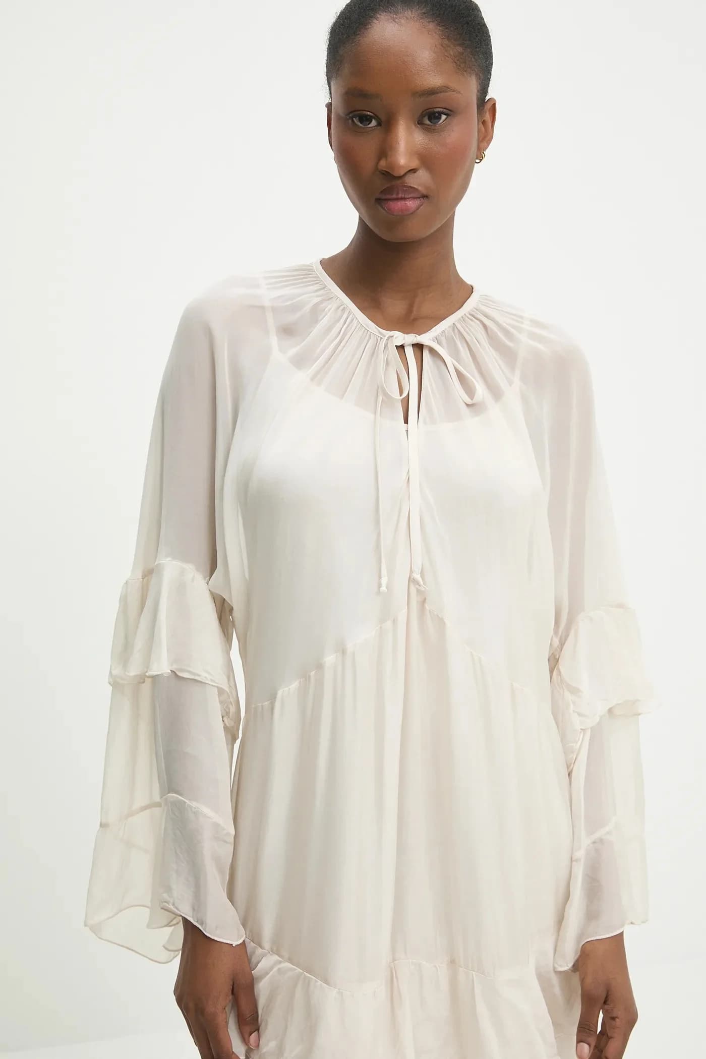 Шелковое платье - фото 4