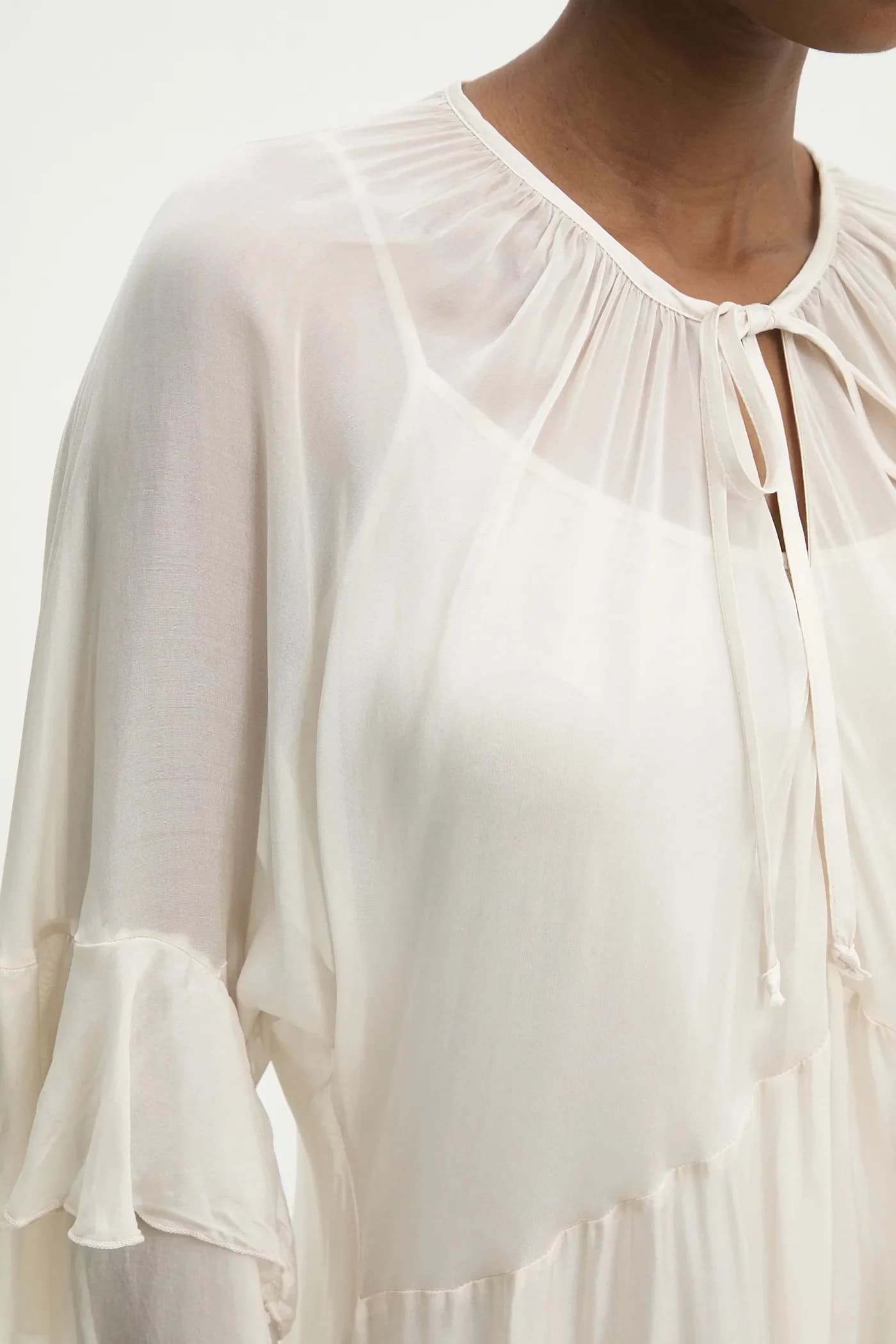 Шелковое платье - фото 6