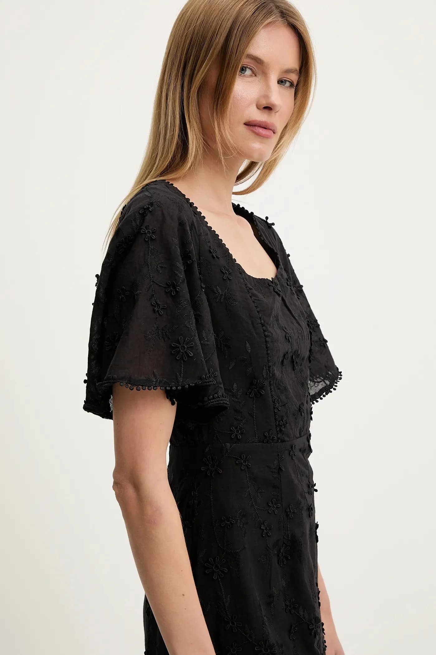 Хлопковое платье - фото 4