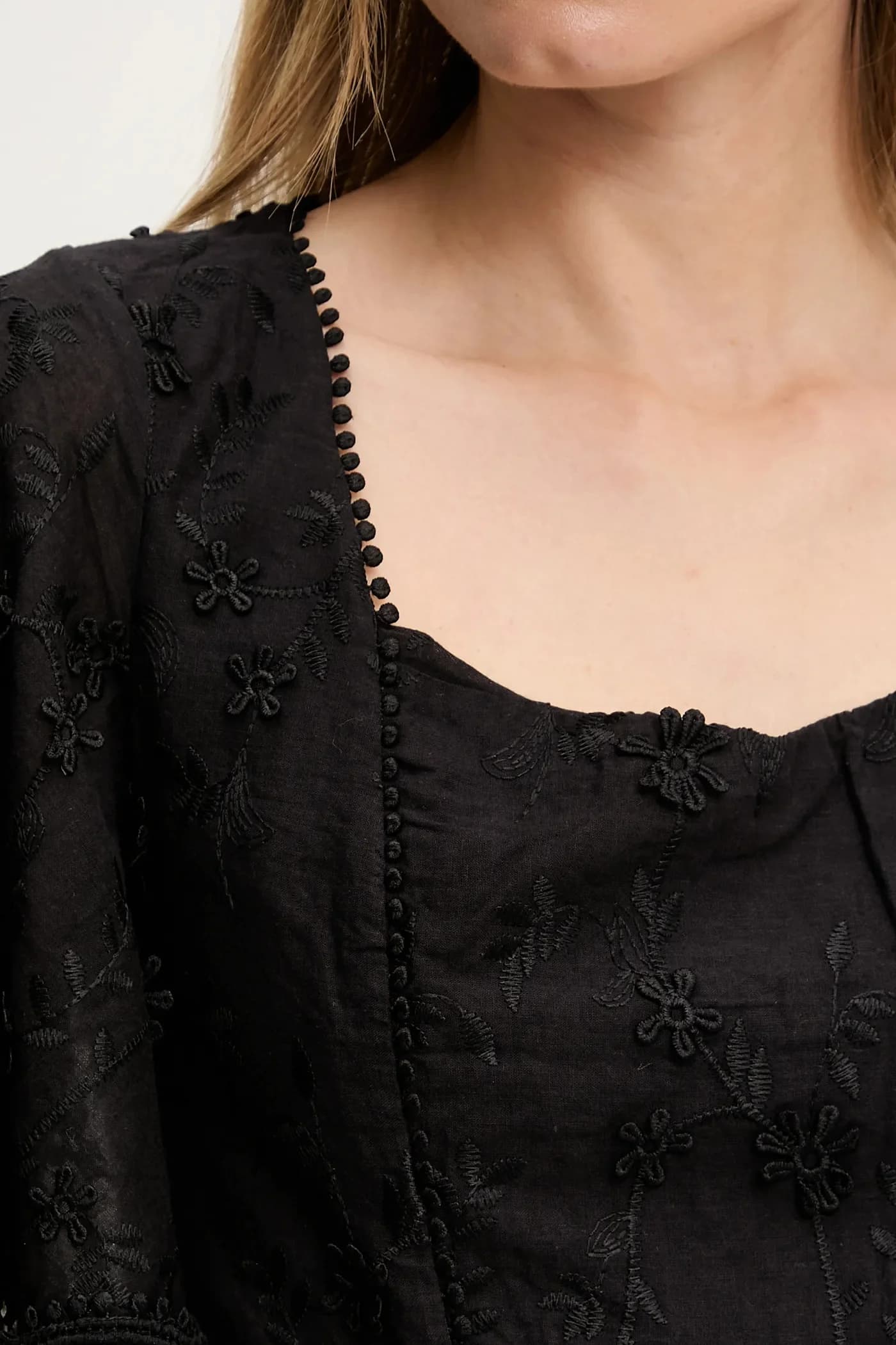 Хлопковое платье - фото 5