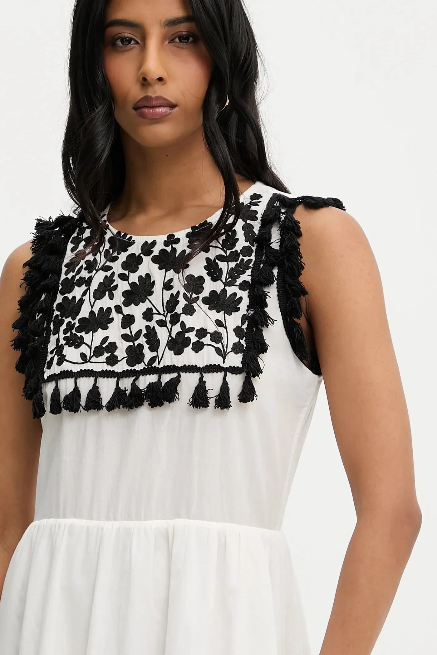 Хлопковое платье - фото 4