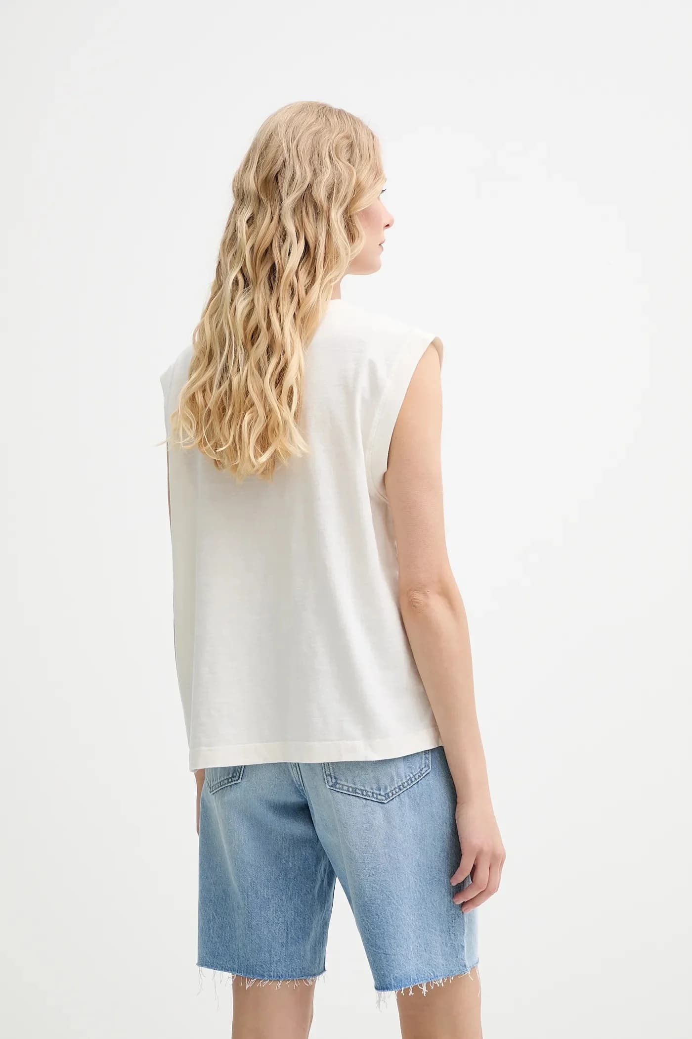 Хлопковый топ GR BOXY TANK - фото 3