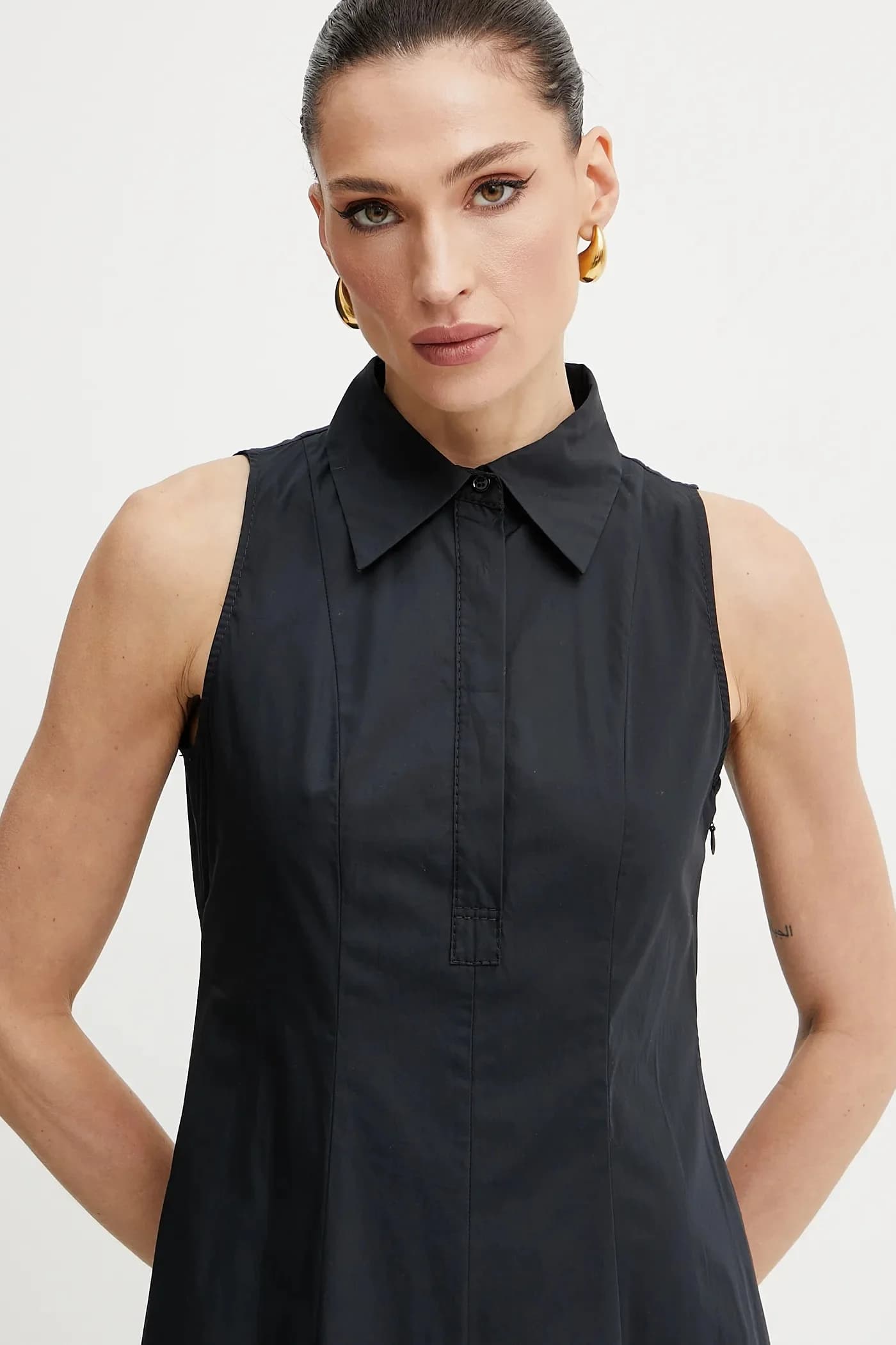 Хлопковое платье - фото 4