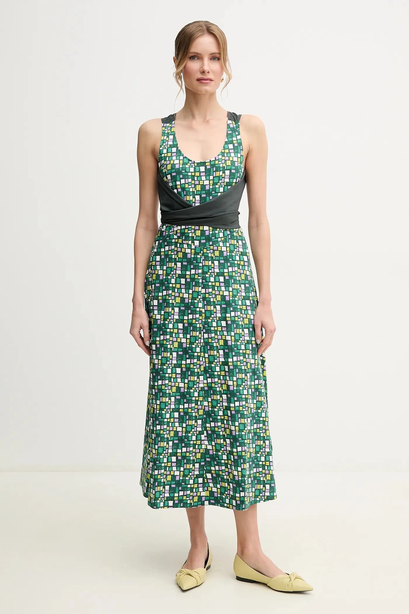 Хлопковое платье - фото 4