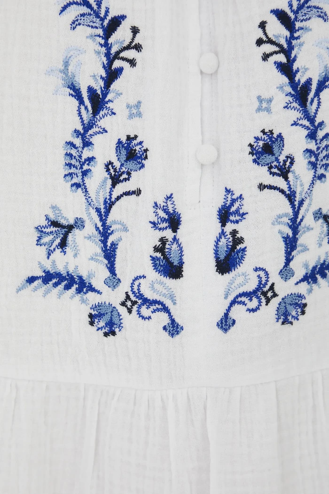 Хлопковое платье - фото 5