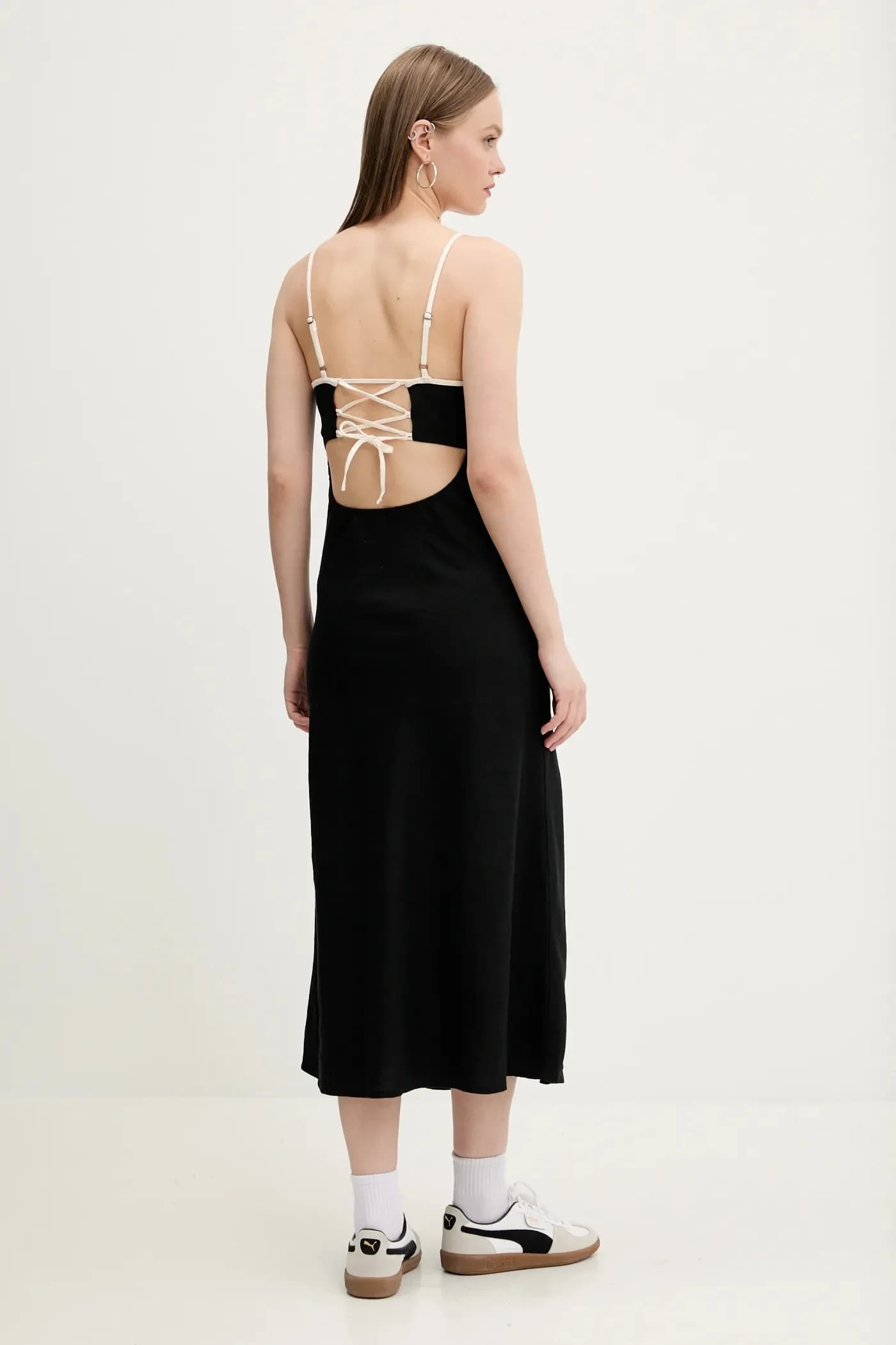 Льняное платье - фото 3