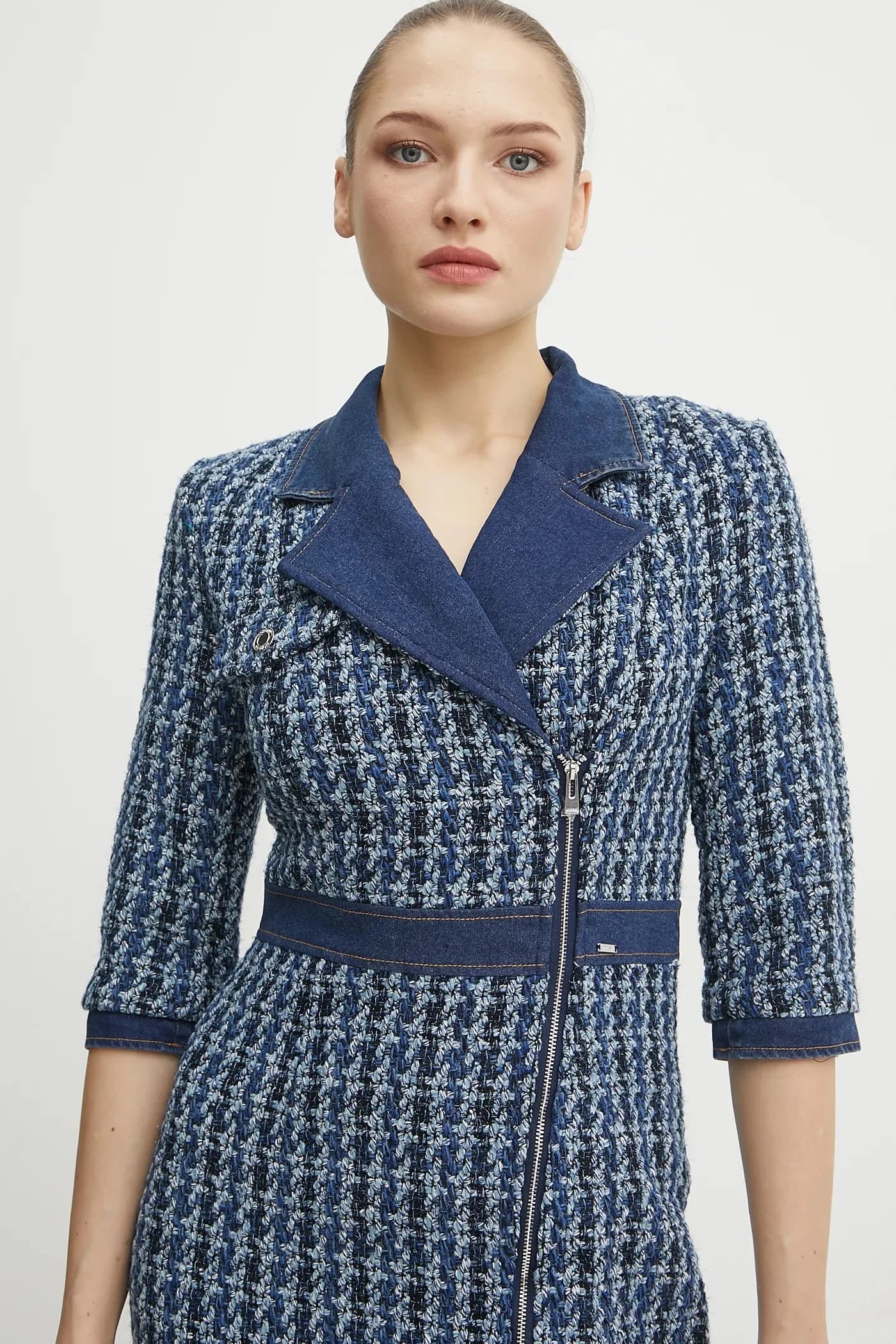 RETTI платье из смесовой шерсти - фото 4