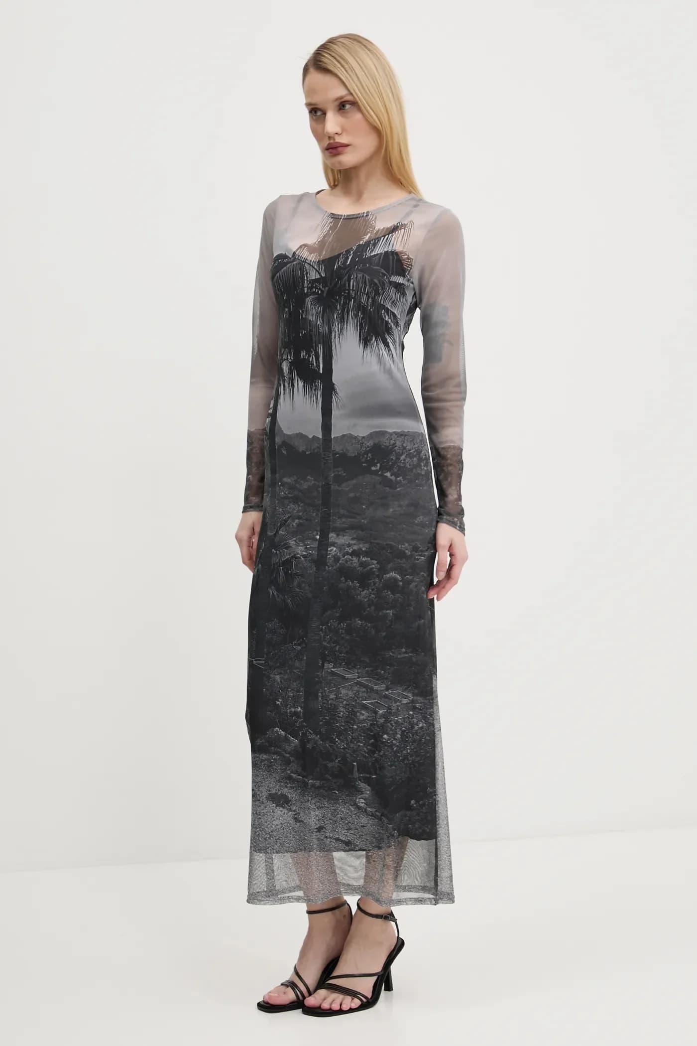 Сетчатое платье Mallorca Scene