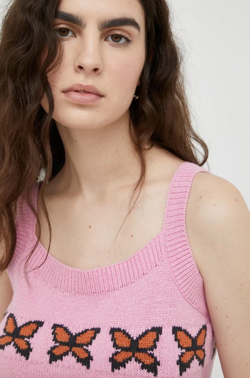 Топ из смесовой шерсти - фото 5