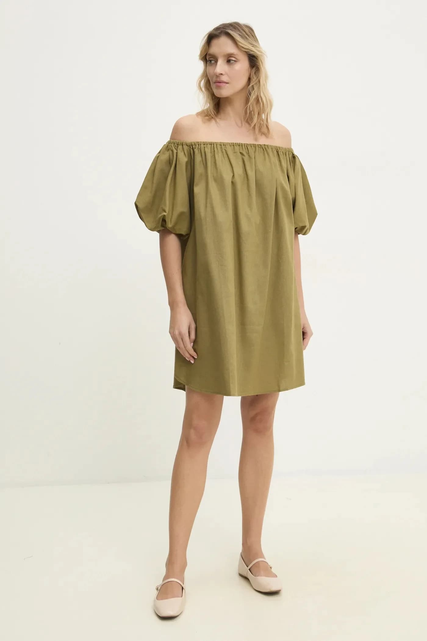 Льняное платье - фото 2