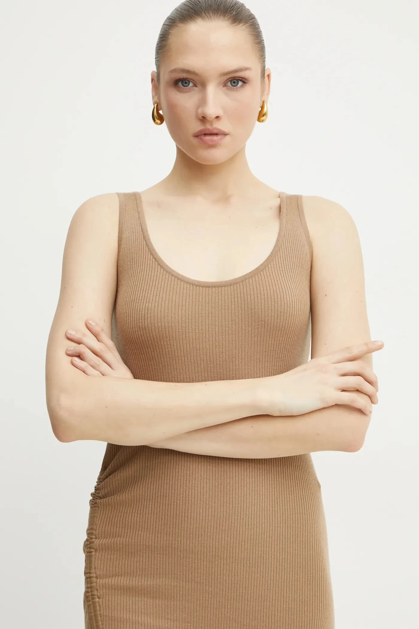 Шерстяное платье - фото 4