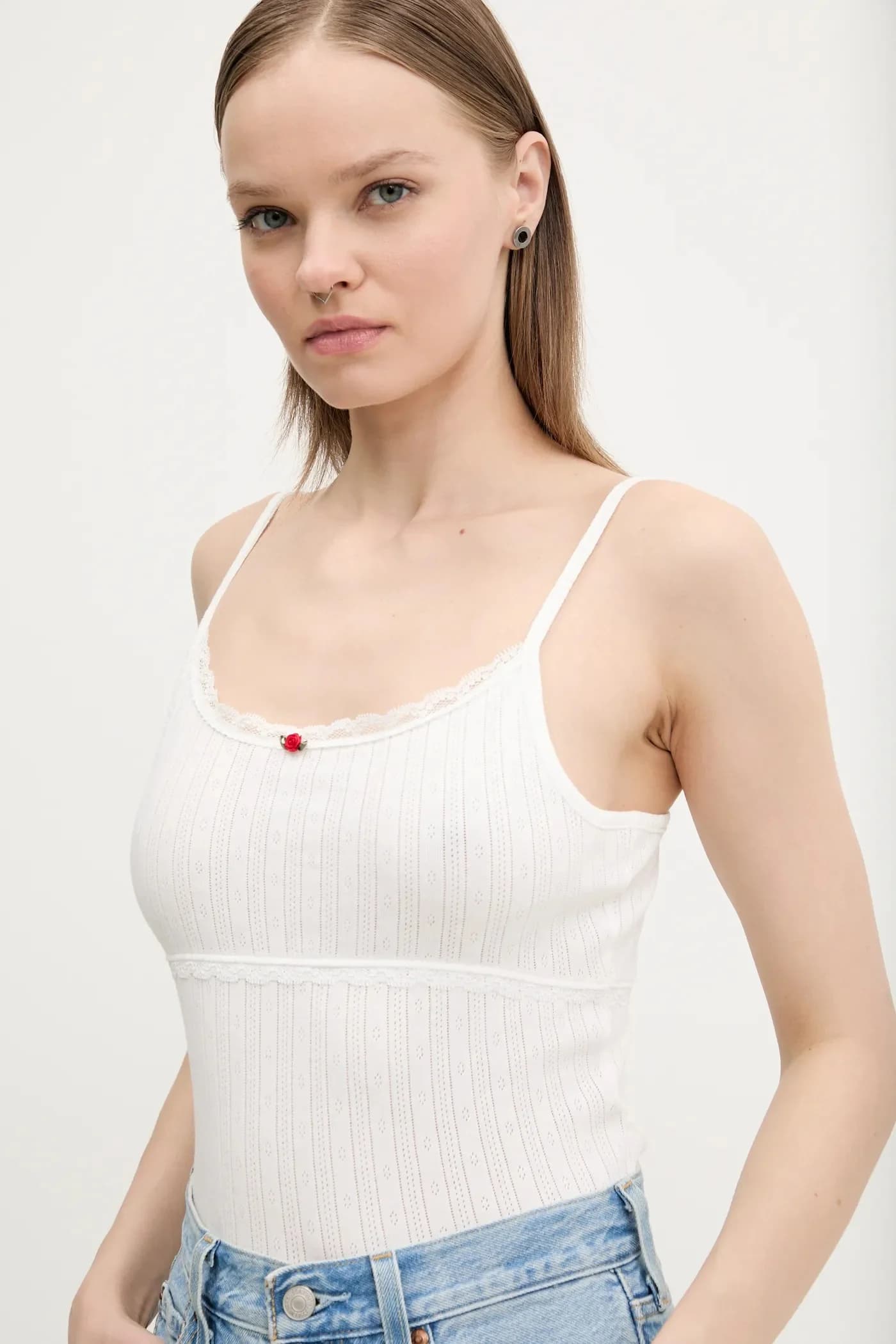 Хлопковый топ - фото 4