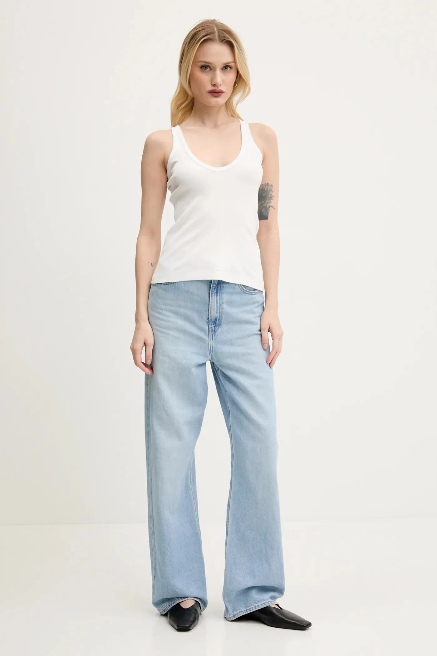 Хлопковая футболка - фото 4