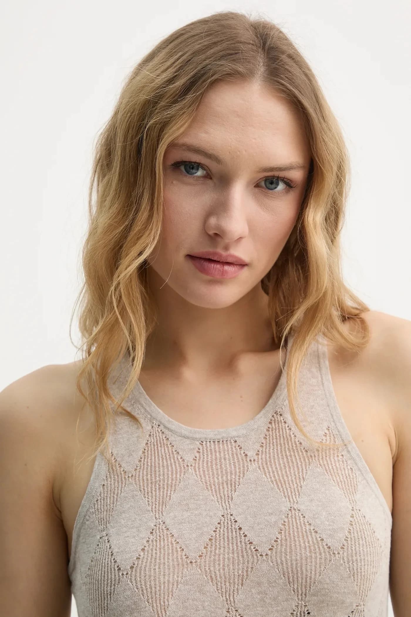 KISMET топ из смесового льна - фото 4