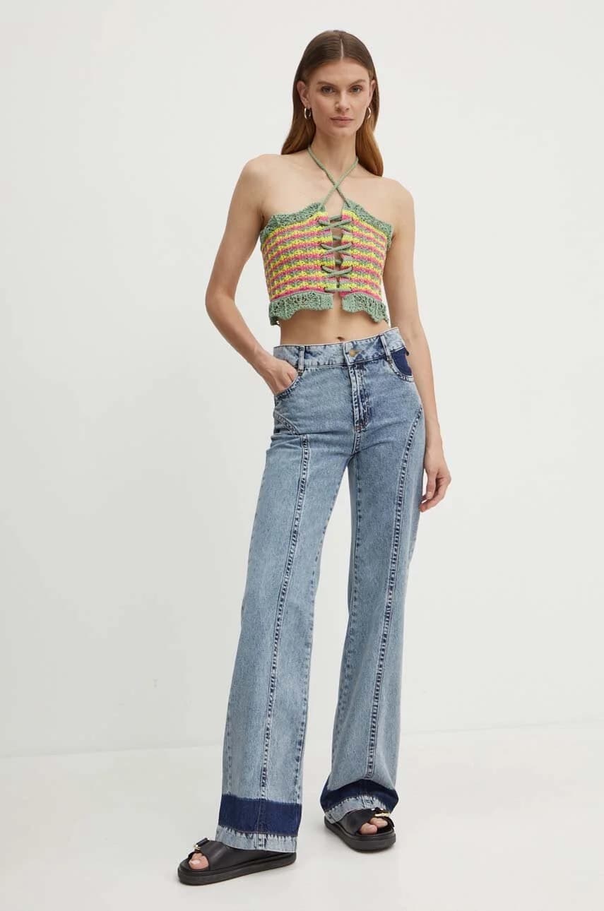 Хлопковый топ x FATMA MOSTAFA - фото 2