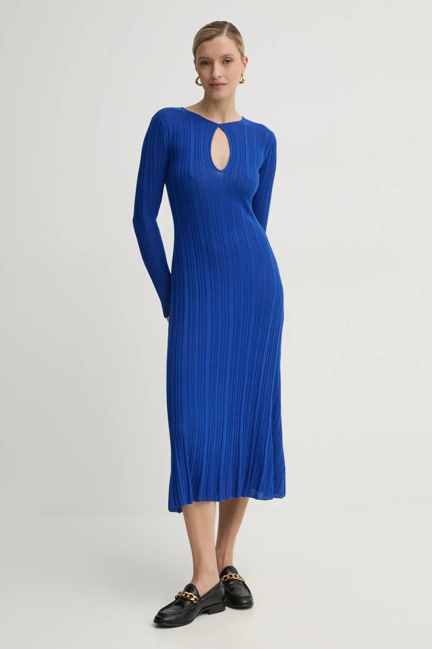 NATASHA платье из смесового шелка