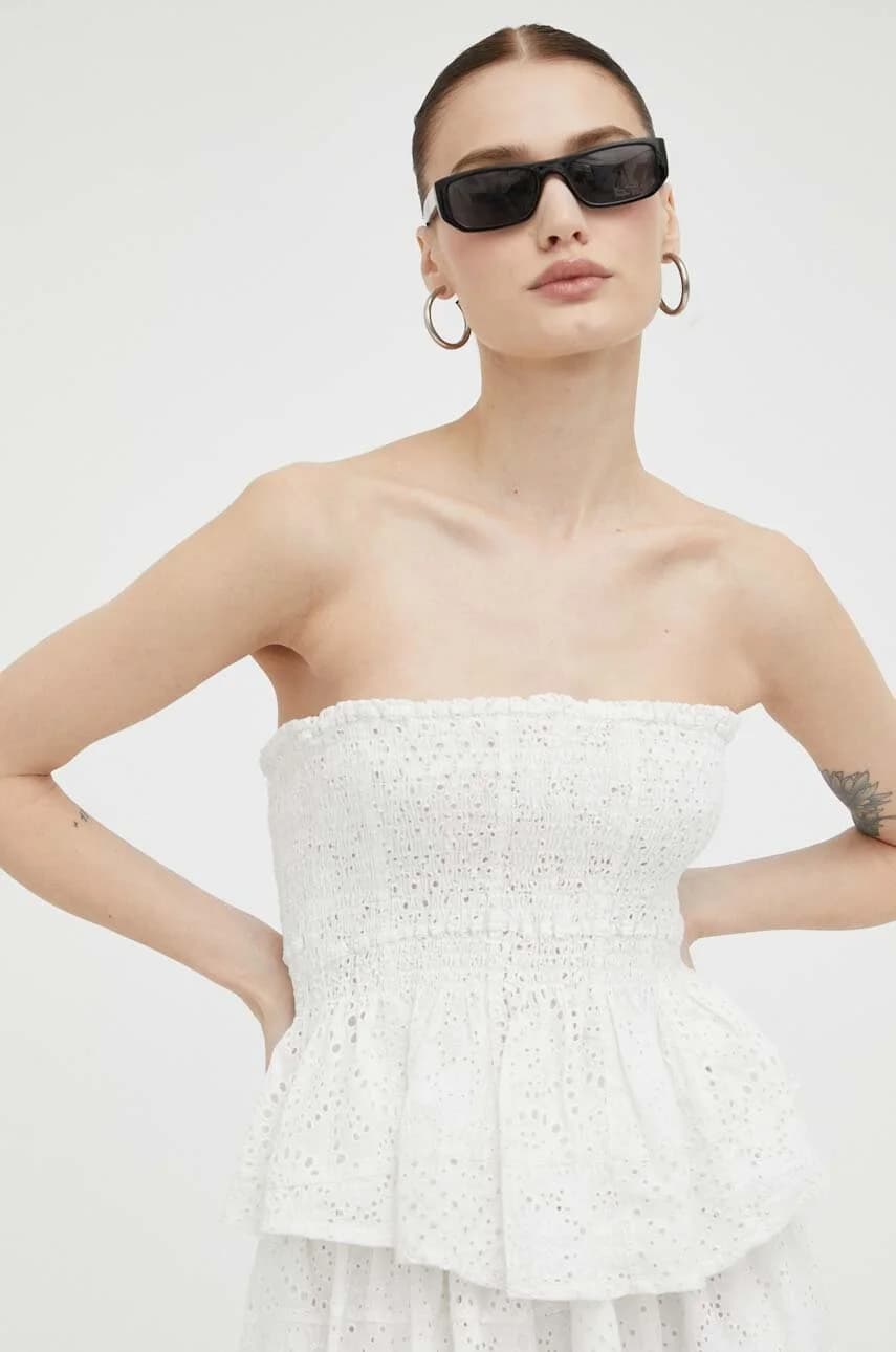 Хлопковый топ - фото 2