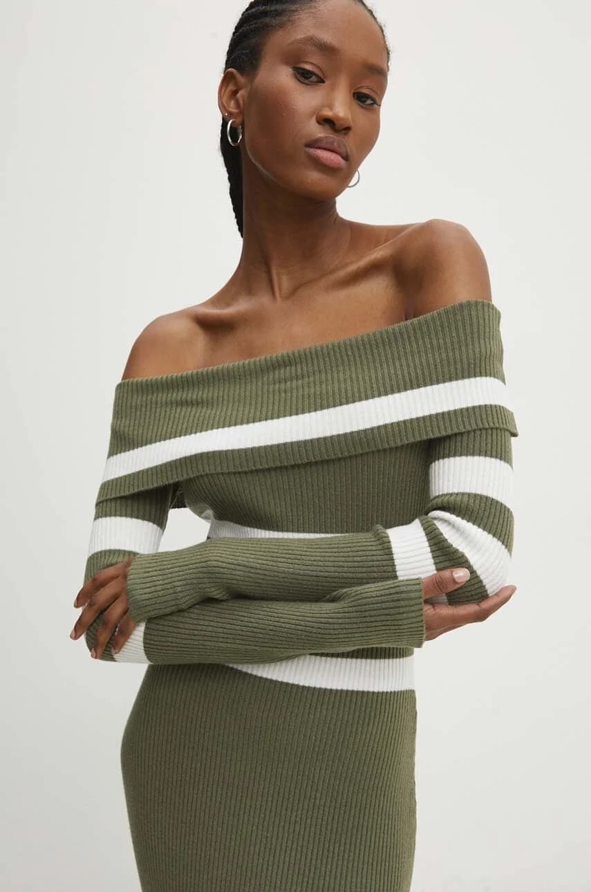 Шерстяное платье - фото 4