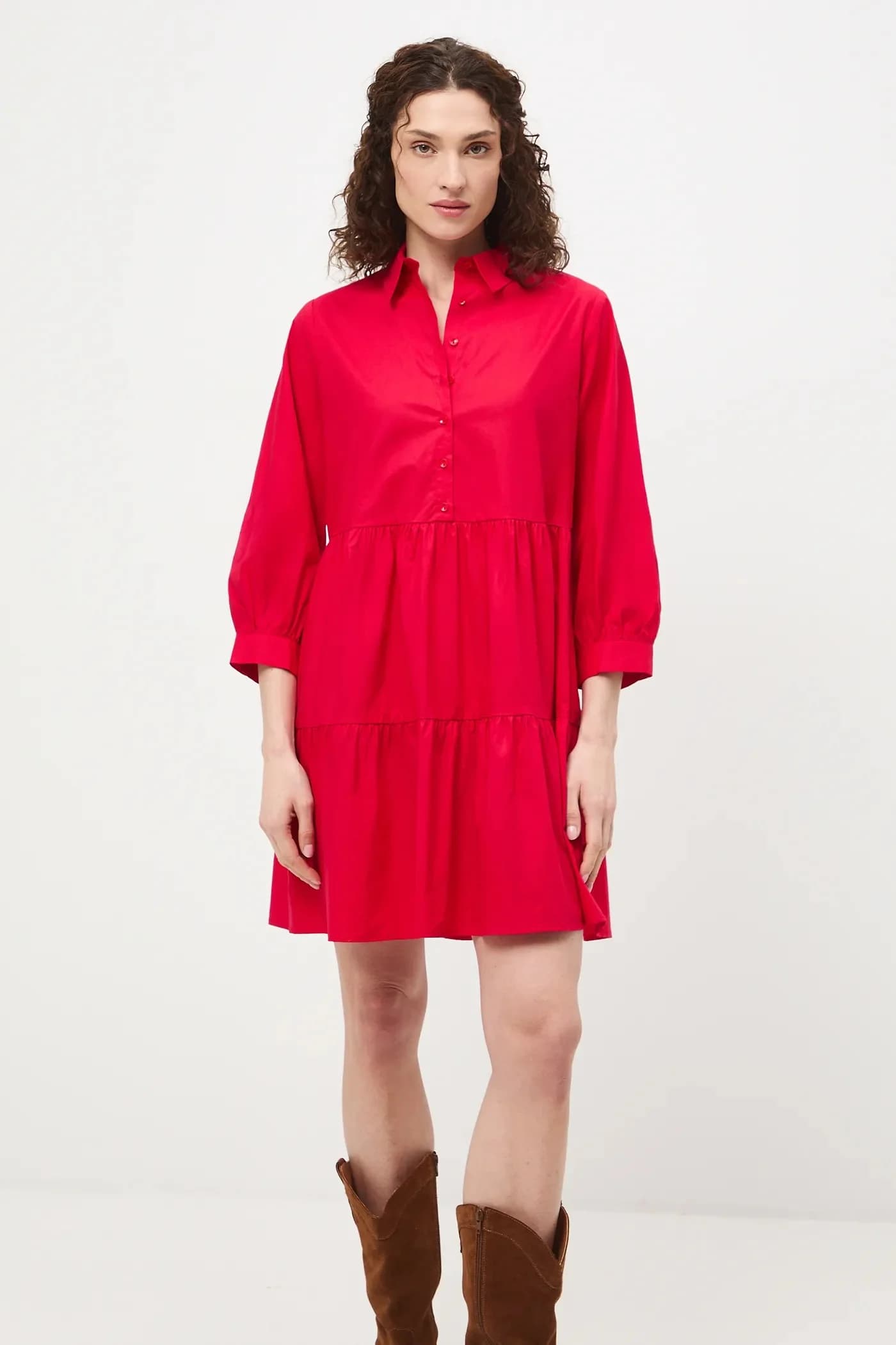 Платье-рубашка - фото 3