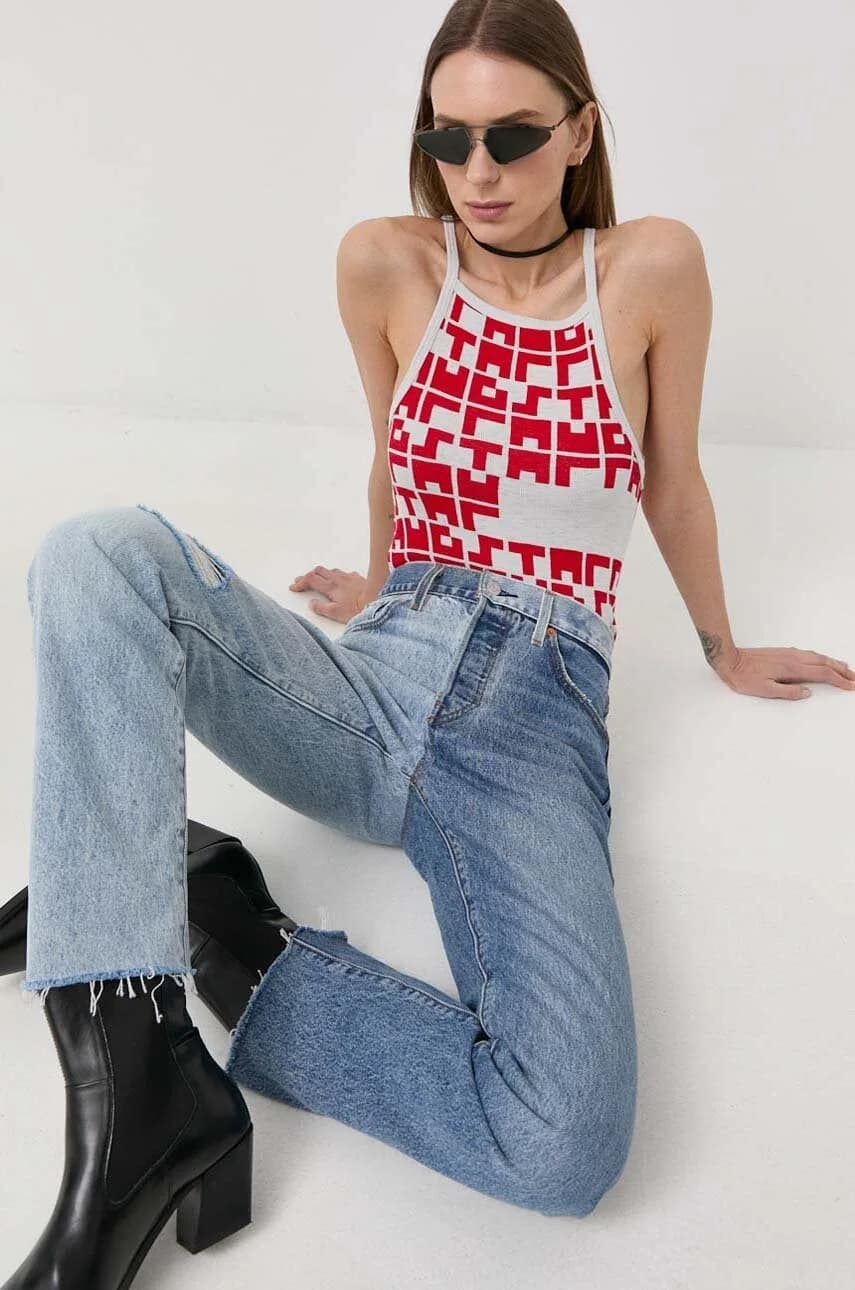 Хлопковый топ - фото 2