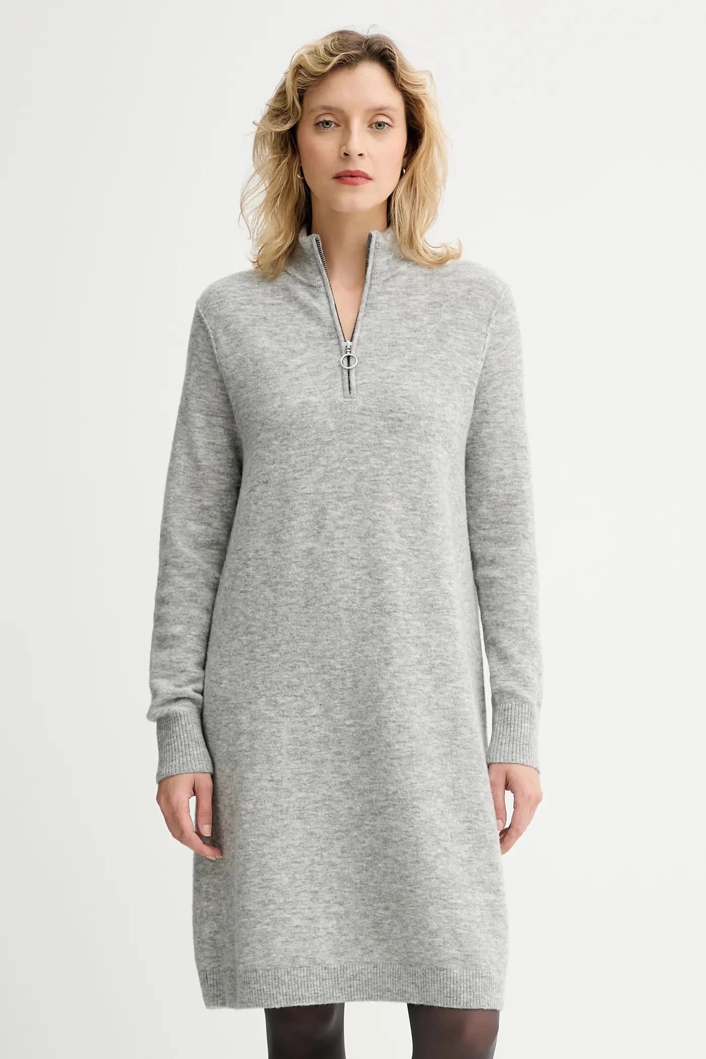 Платье из смесовой шерсти
