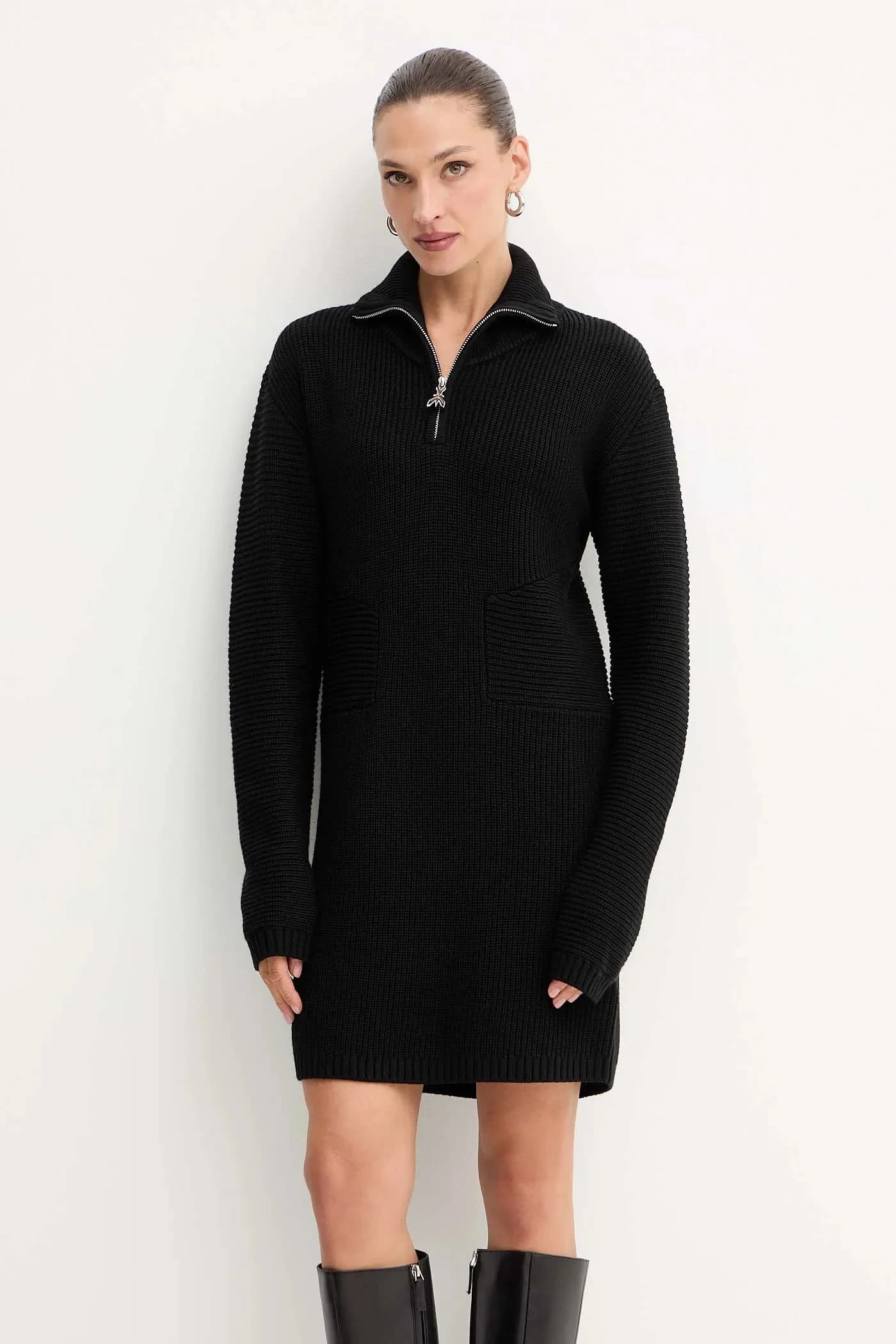 Платье из смесовой шерсти