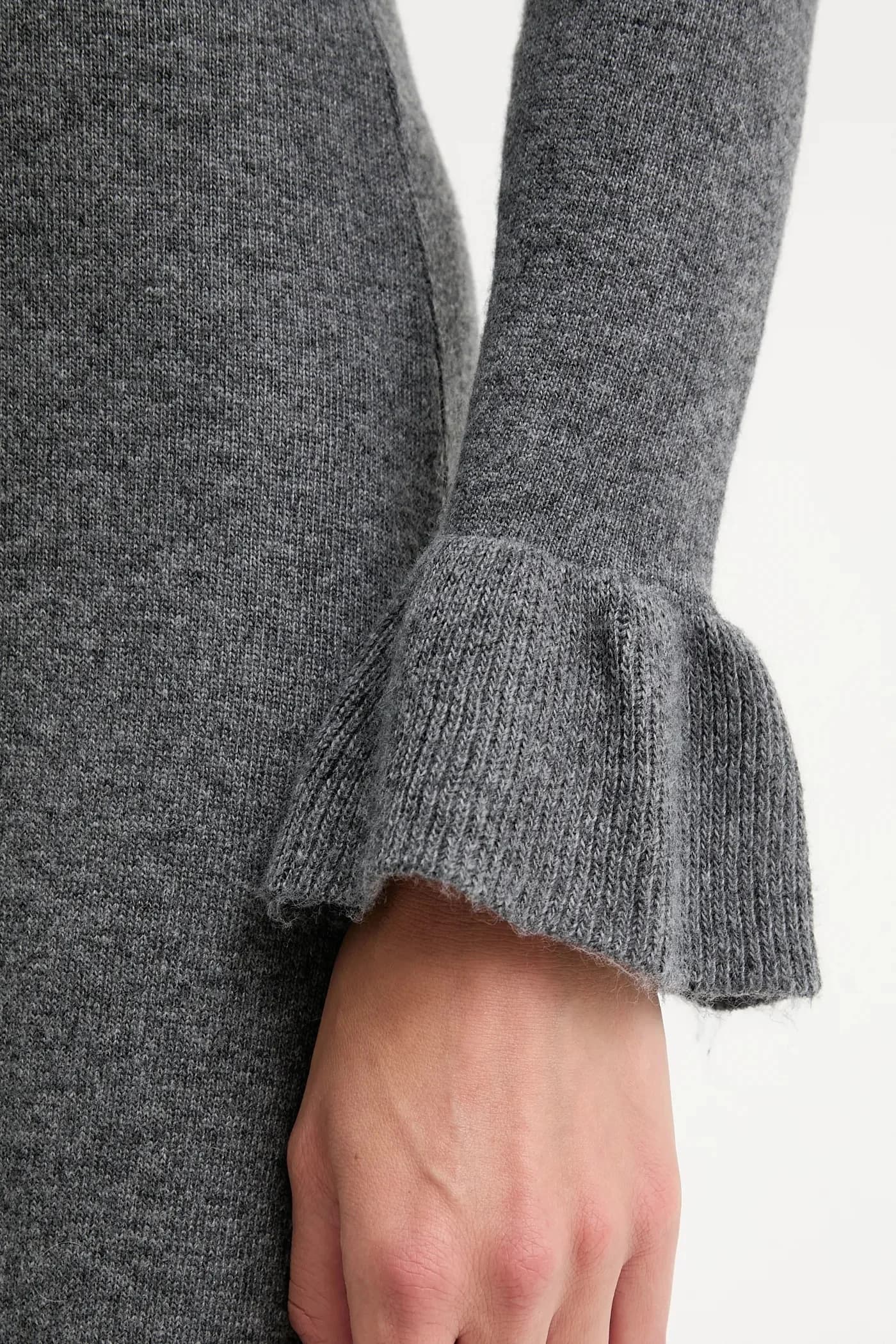 Кашемировое платье - фото 6