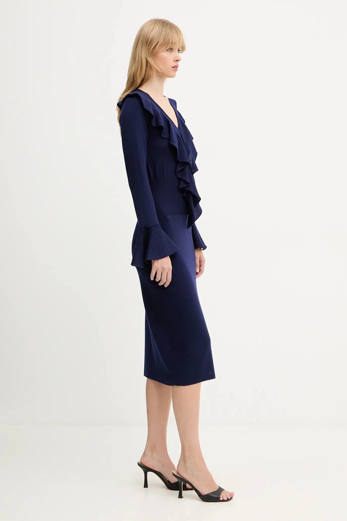 Шерстяное платье - фото 2