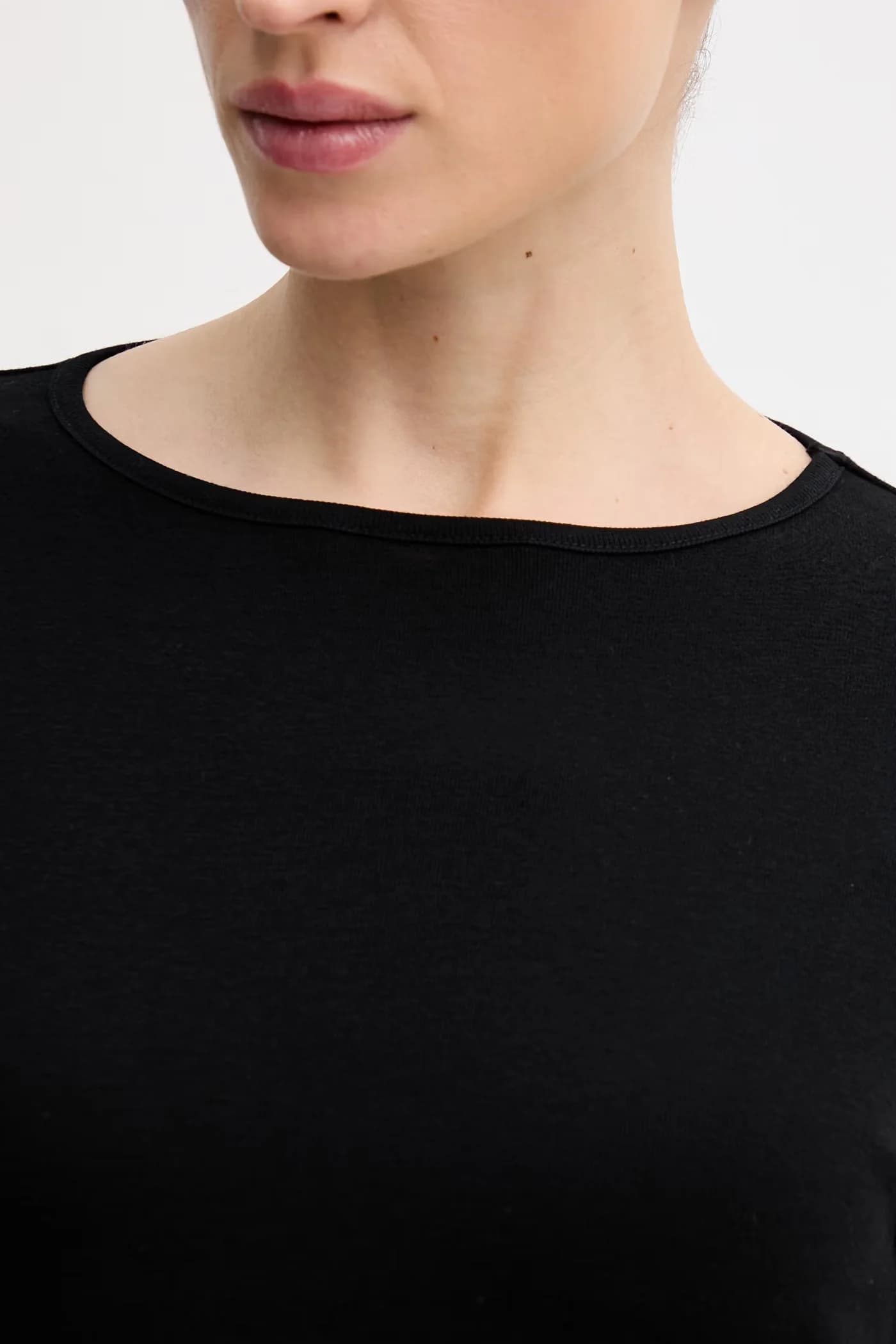 Хлопковая рубашка с длинным рукавом - фото 5