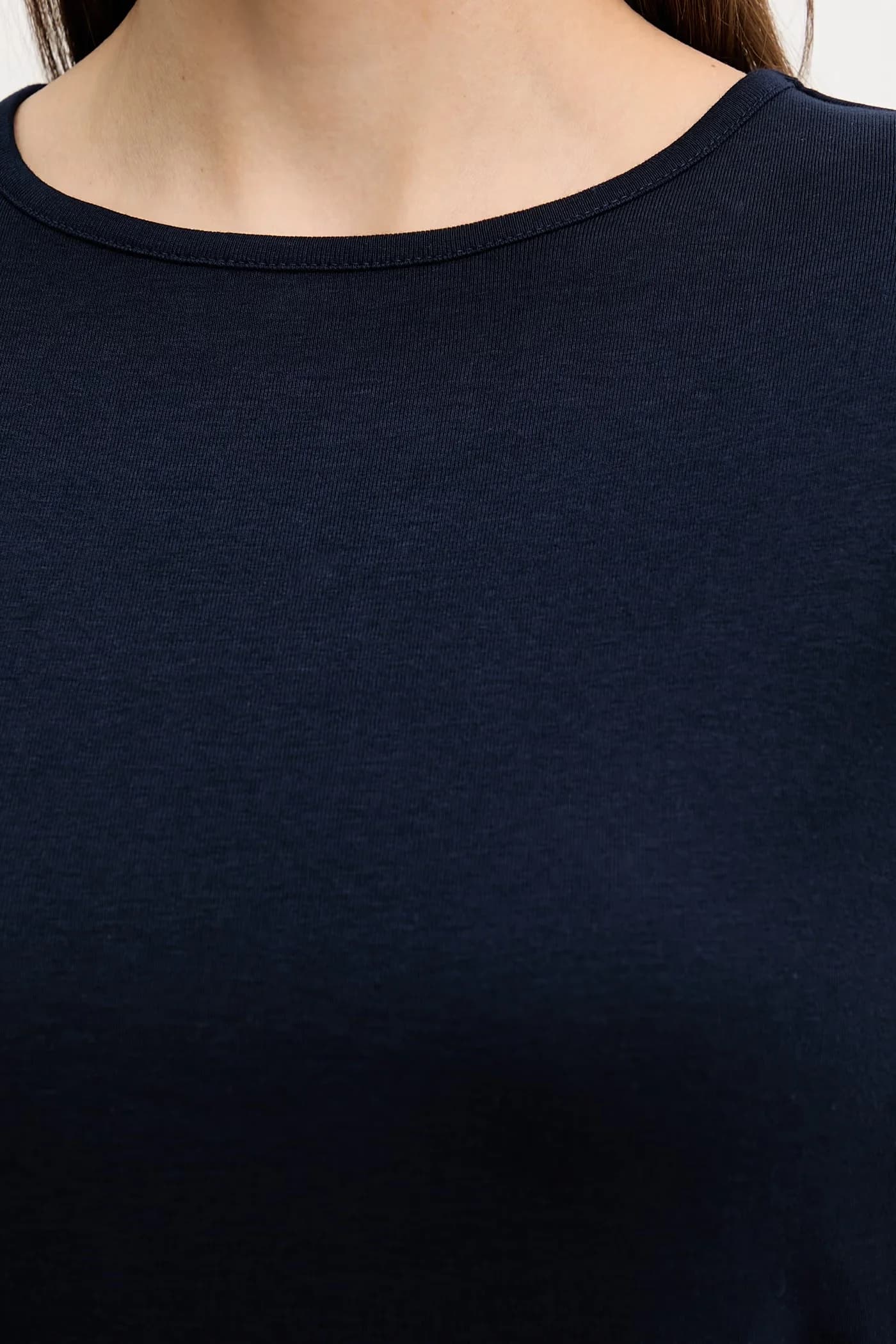 Хлопковая рубашка с длинным рукавом - фото 5