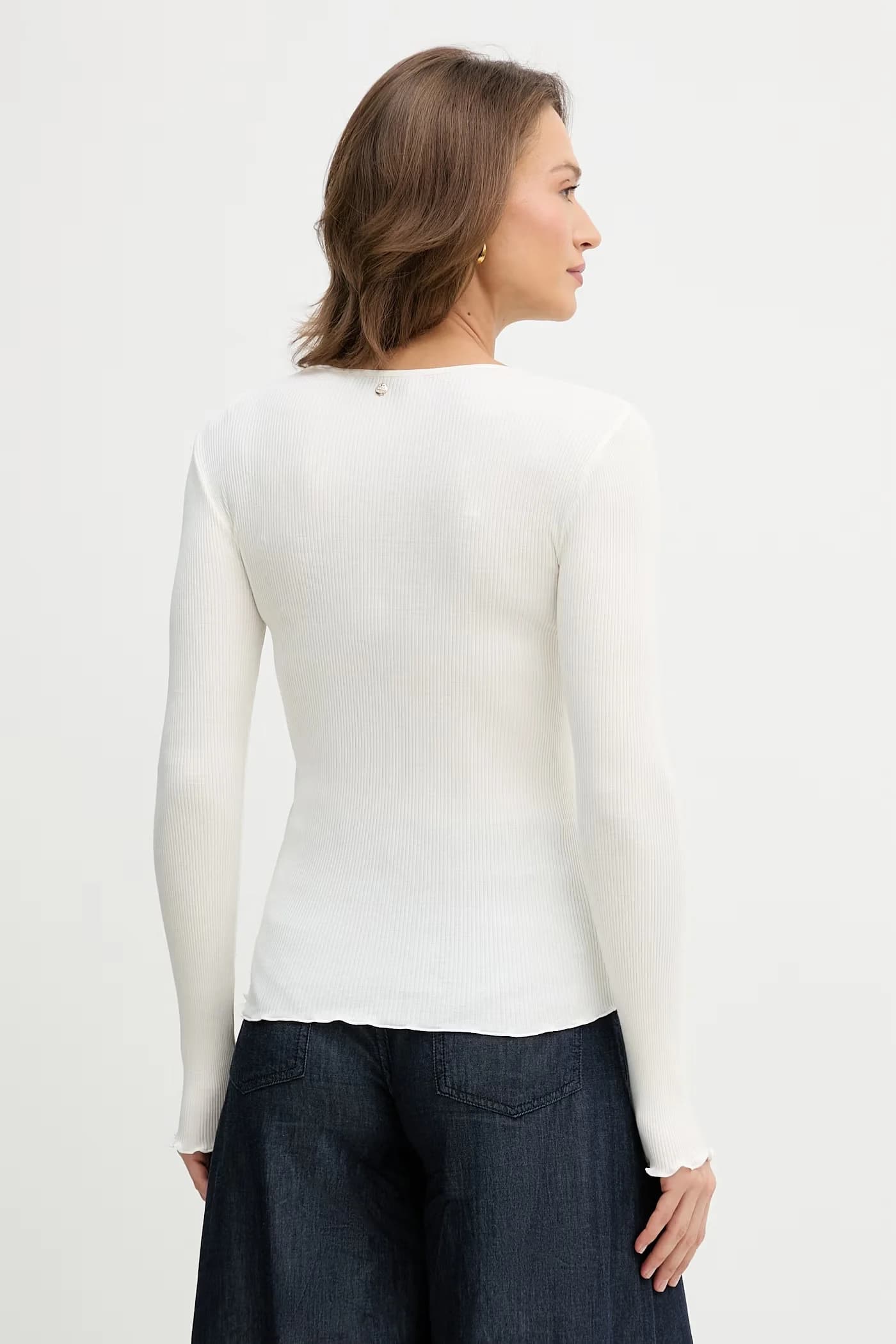 шелковая рубашка Elaine с длинными рукавами - фото 3