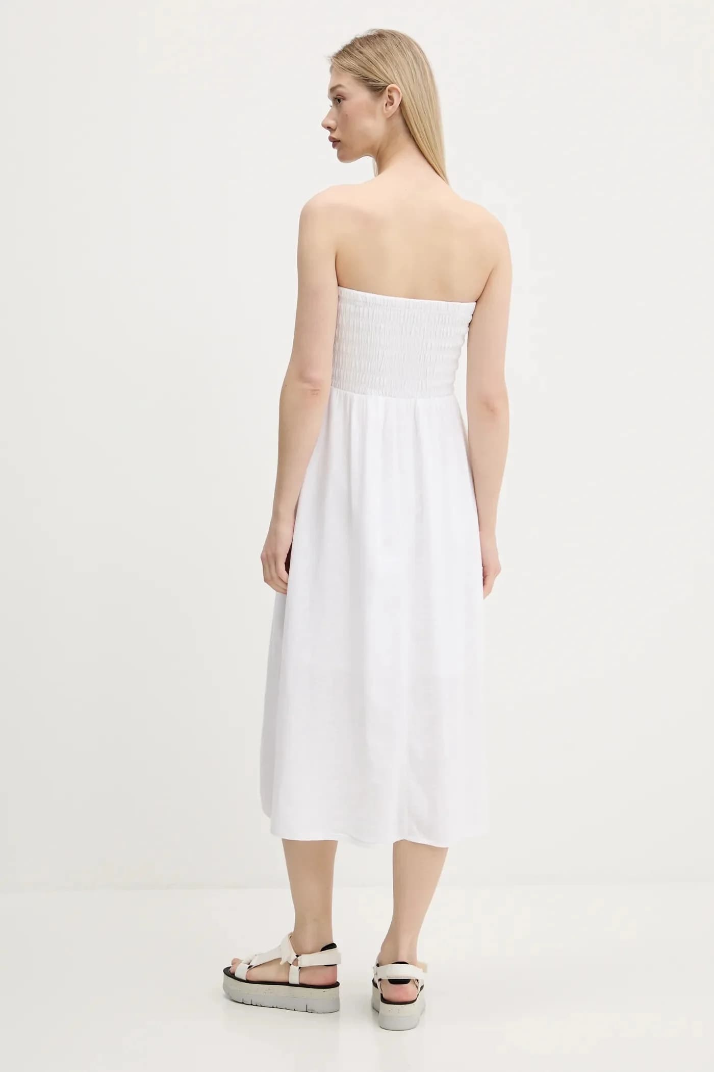 Льняное платье - фото 3