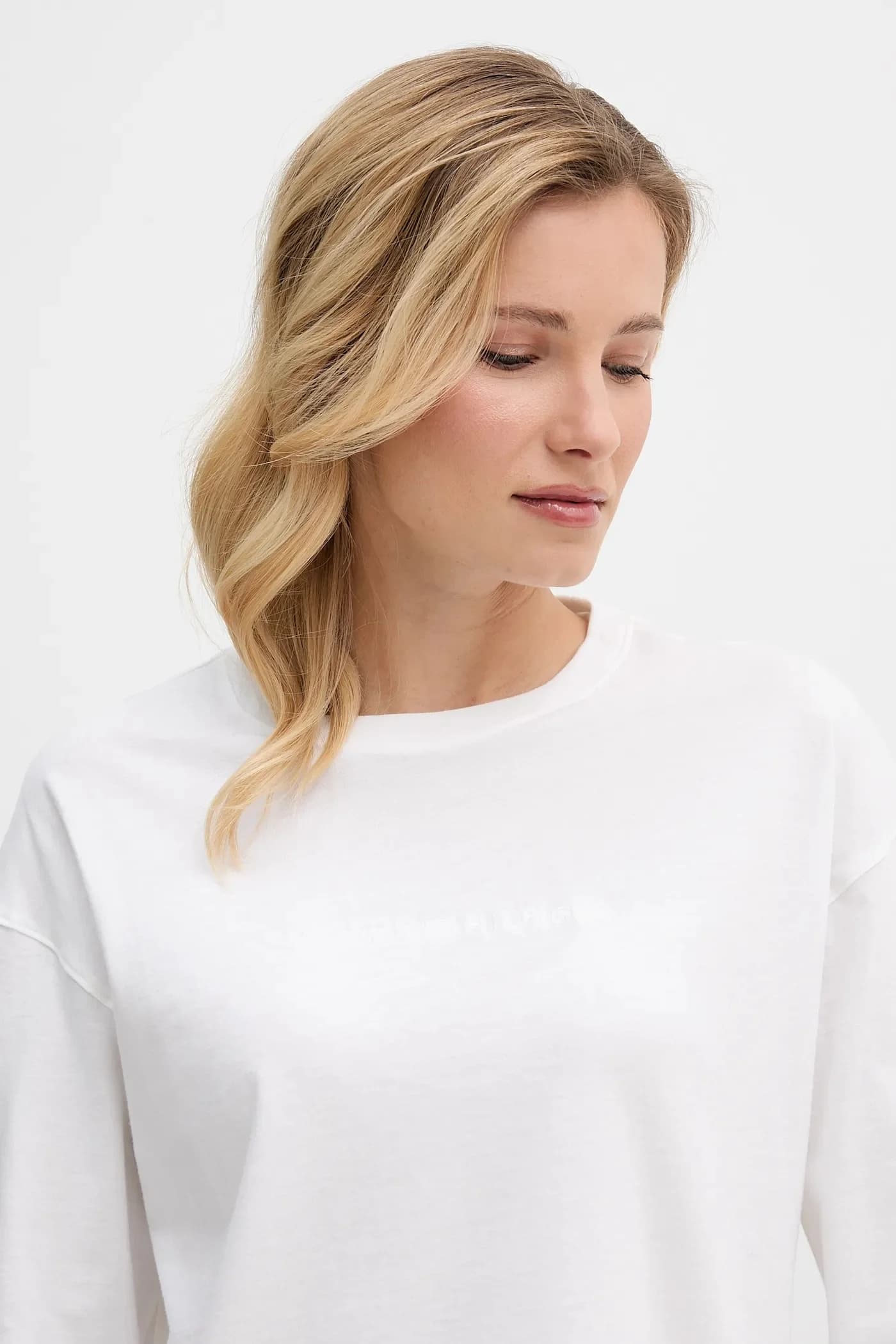 Хлопковая рубашка с длинным рукавом - фото 4