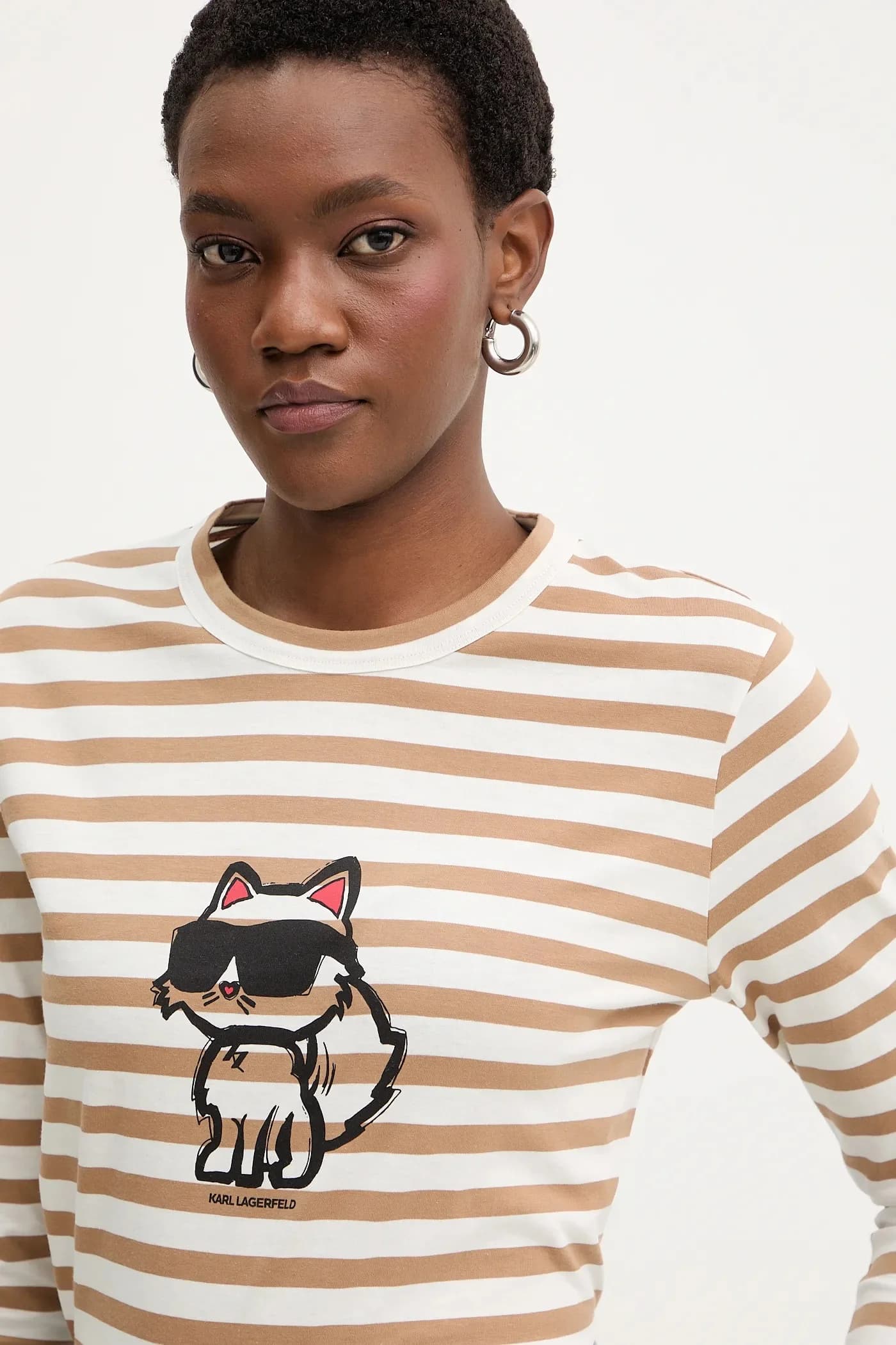 IKON хлопковая рубашка с длинными рукавами - фото 4