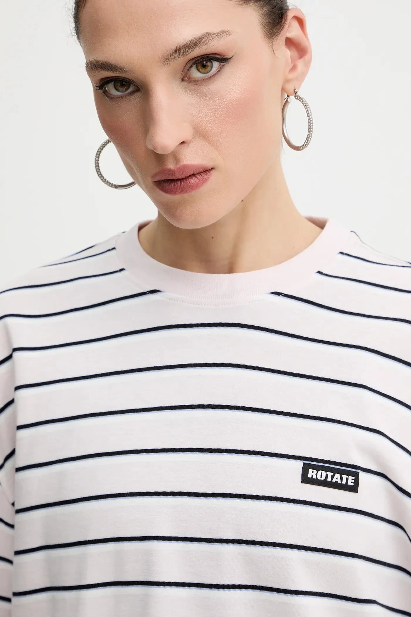 Хлопковая рубашка с длинным рукавом - фото 4