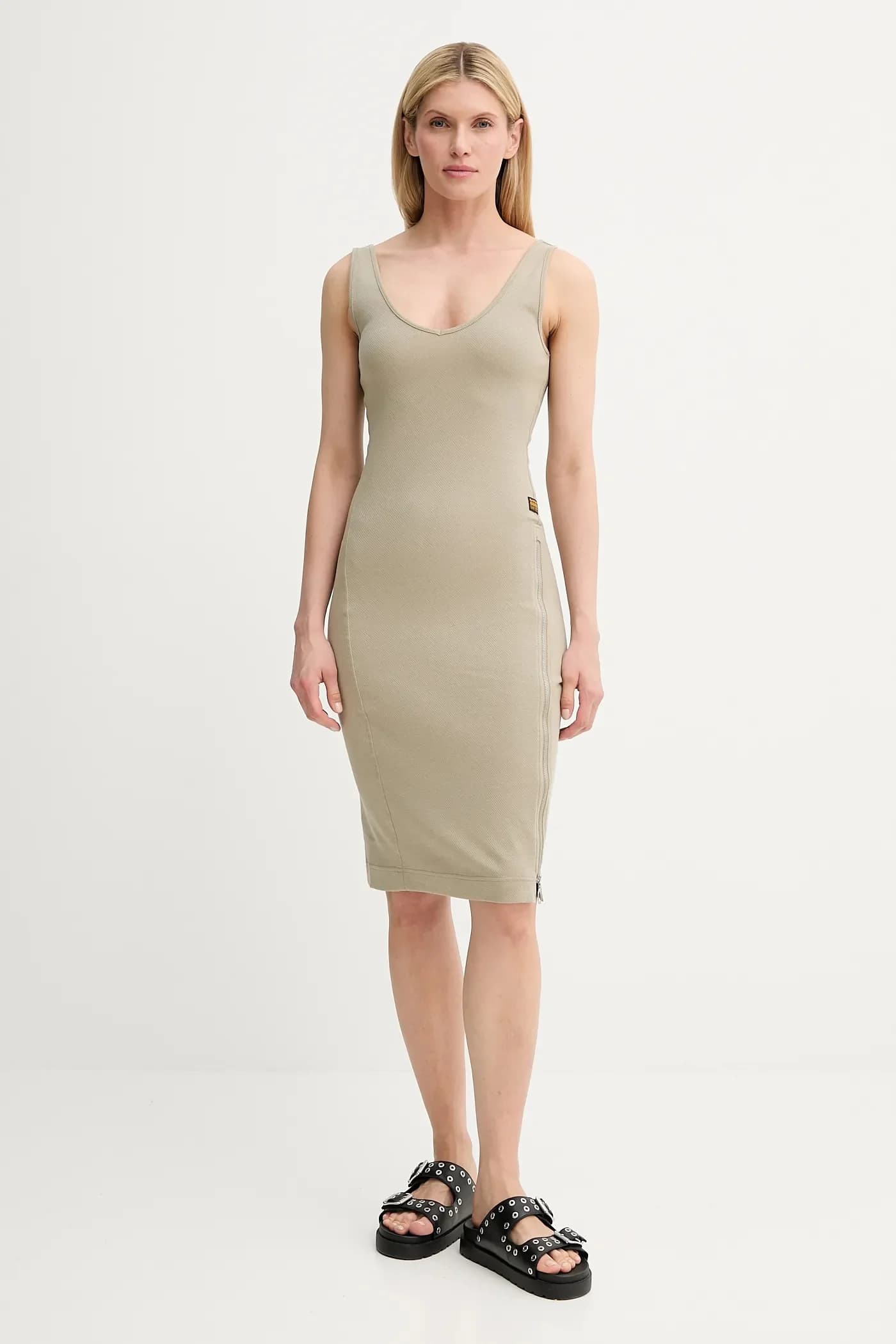 Хлопковое платье - фото 2