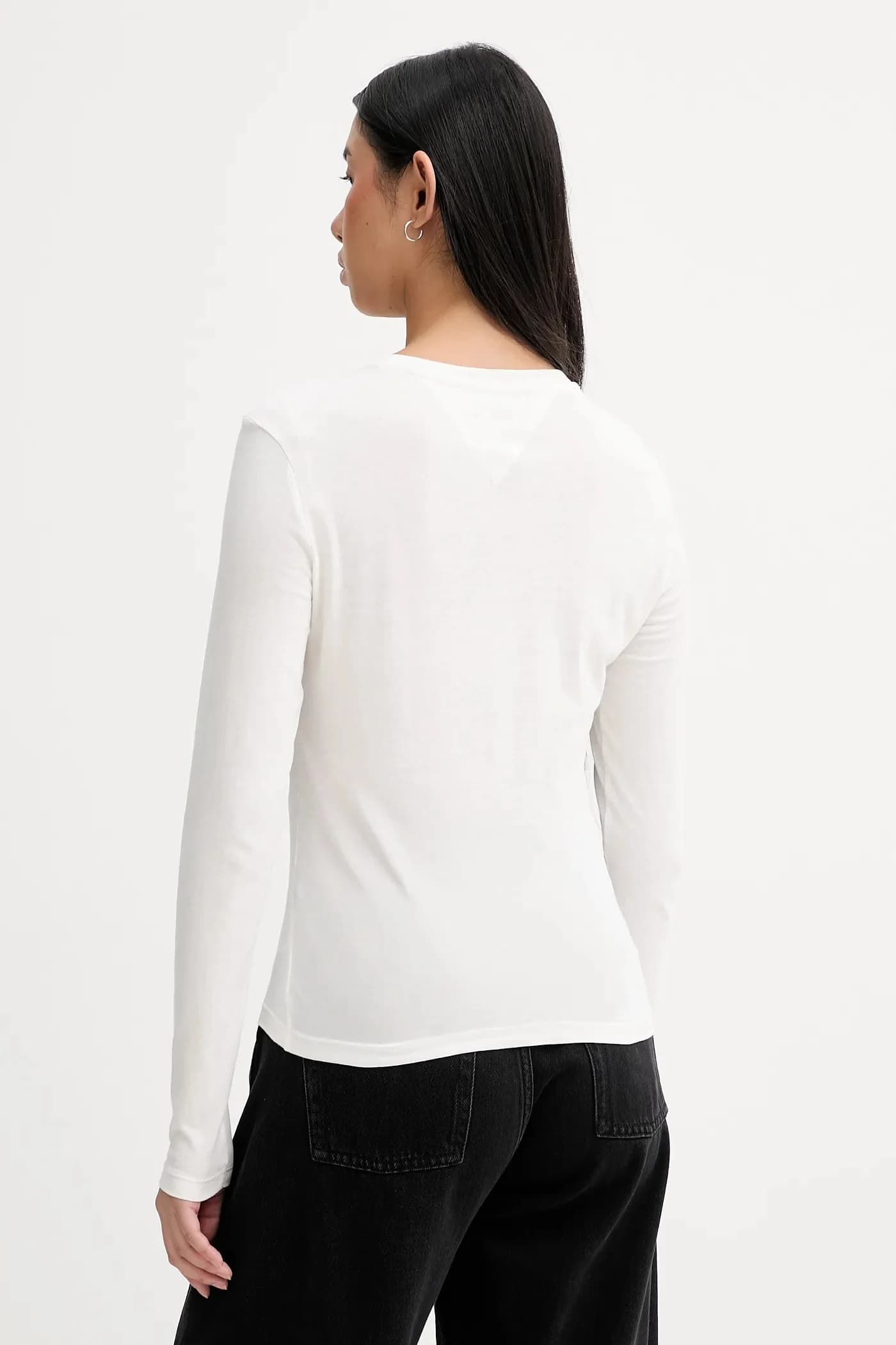 Хлопковая рубашка с длинным рукавом - фото 3