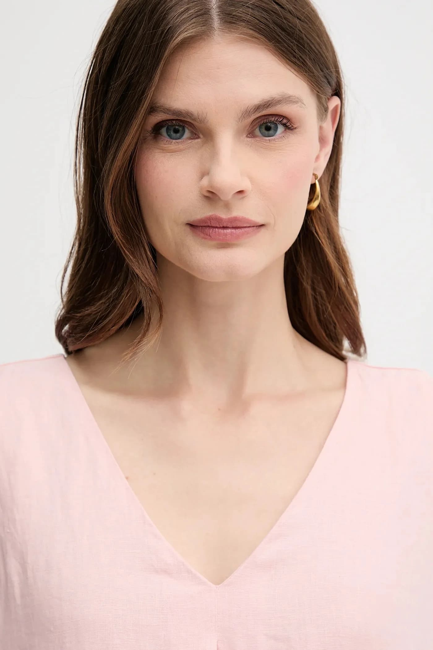 Льняное платье - фото 4