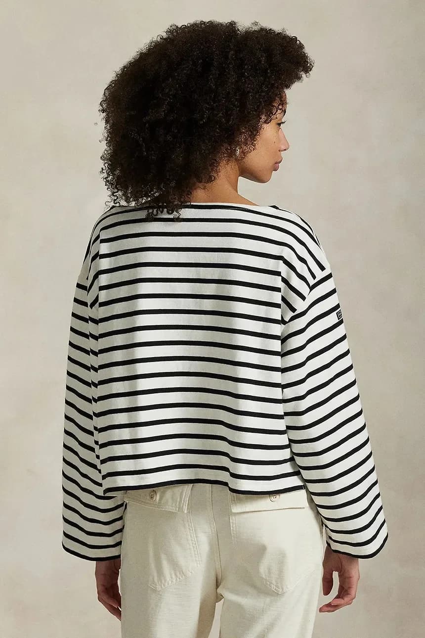 Хлопковая рубашка с длинным рукавом - фото 2