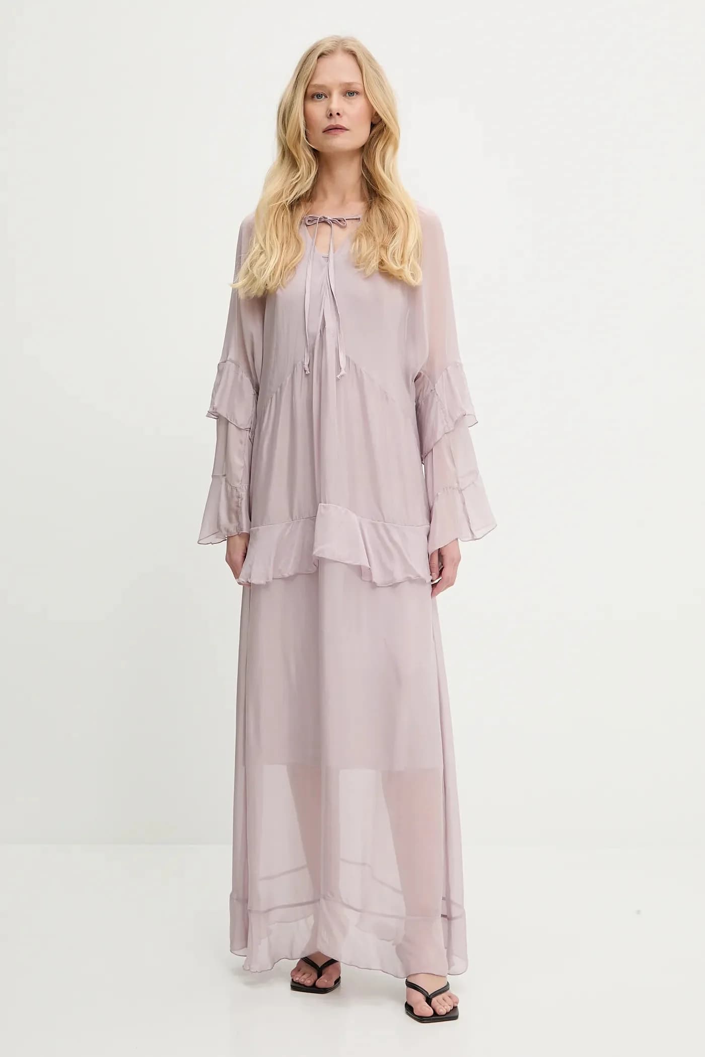 Шелковое платье