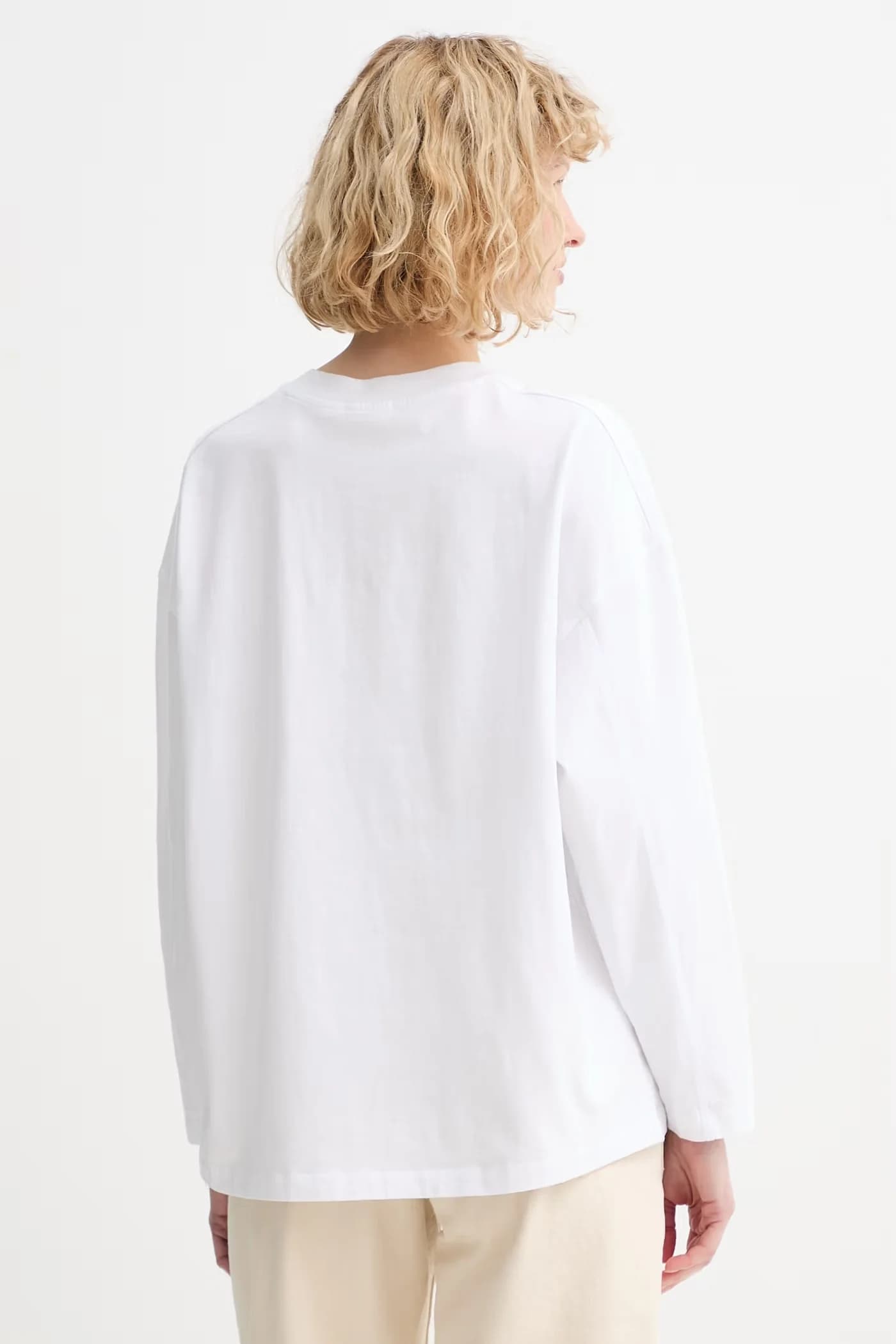 Хлопковая рубашка с длинным рукавом - фото 2