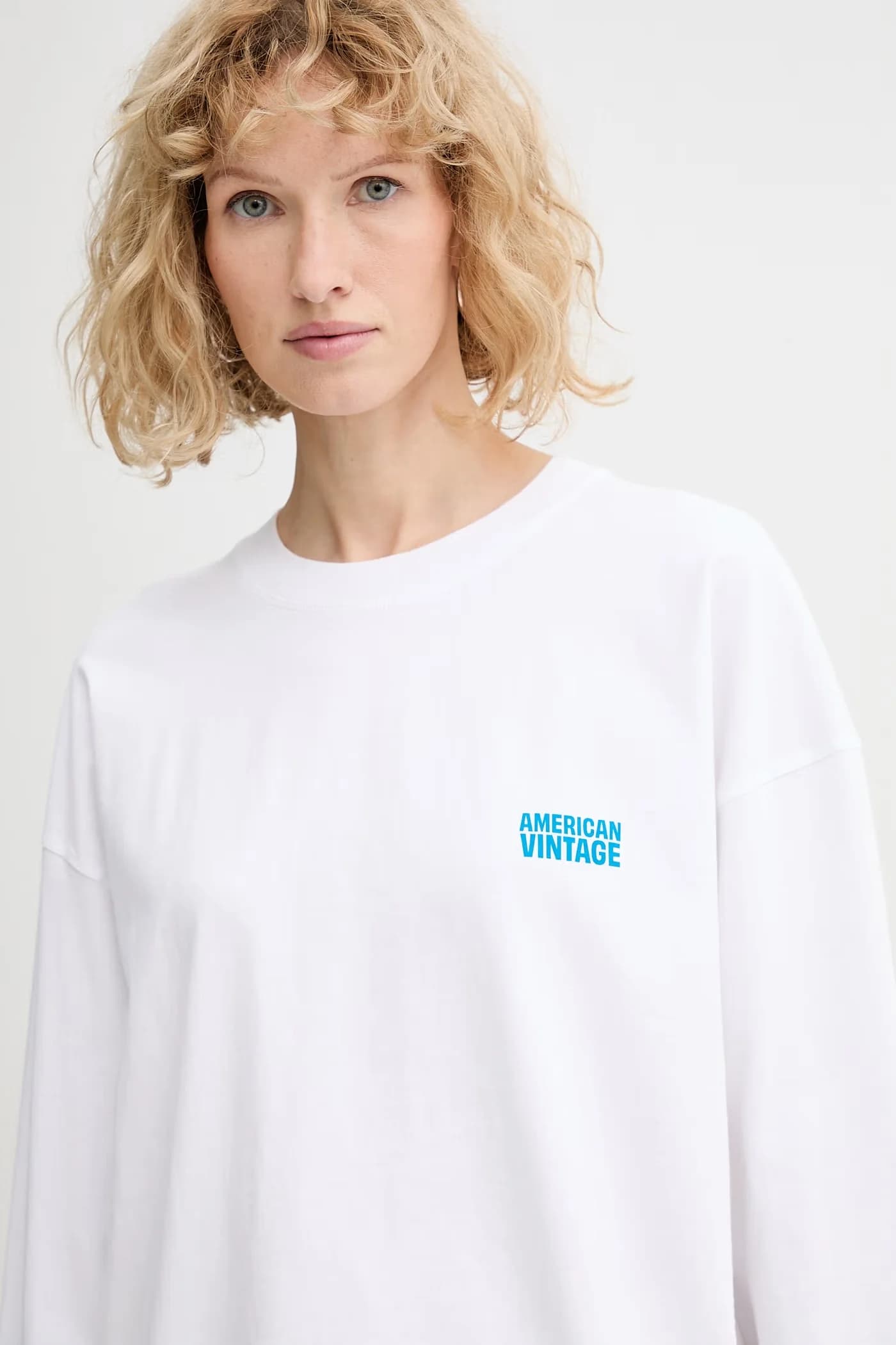 Хлопковая рубашка с длинным рукавом - фото 4