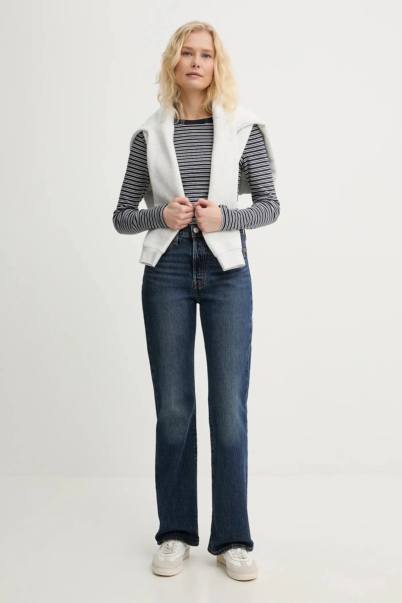 Хлопковая рубашка ESSENTIAL HM с длинными рукавами - фото 2