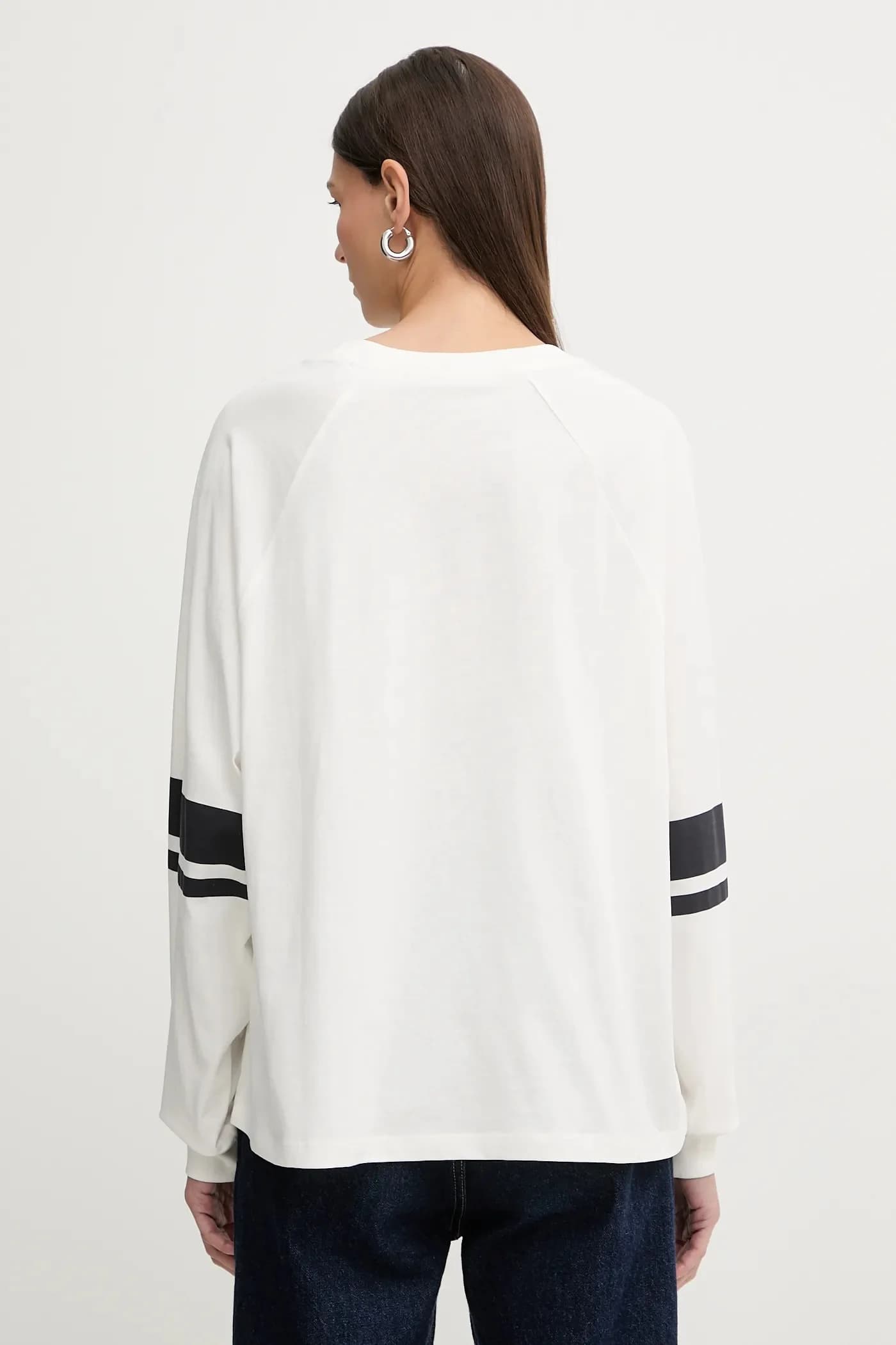 Хлопковая рубашка с длинным рукавом - фото 3